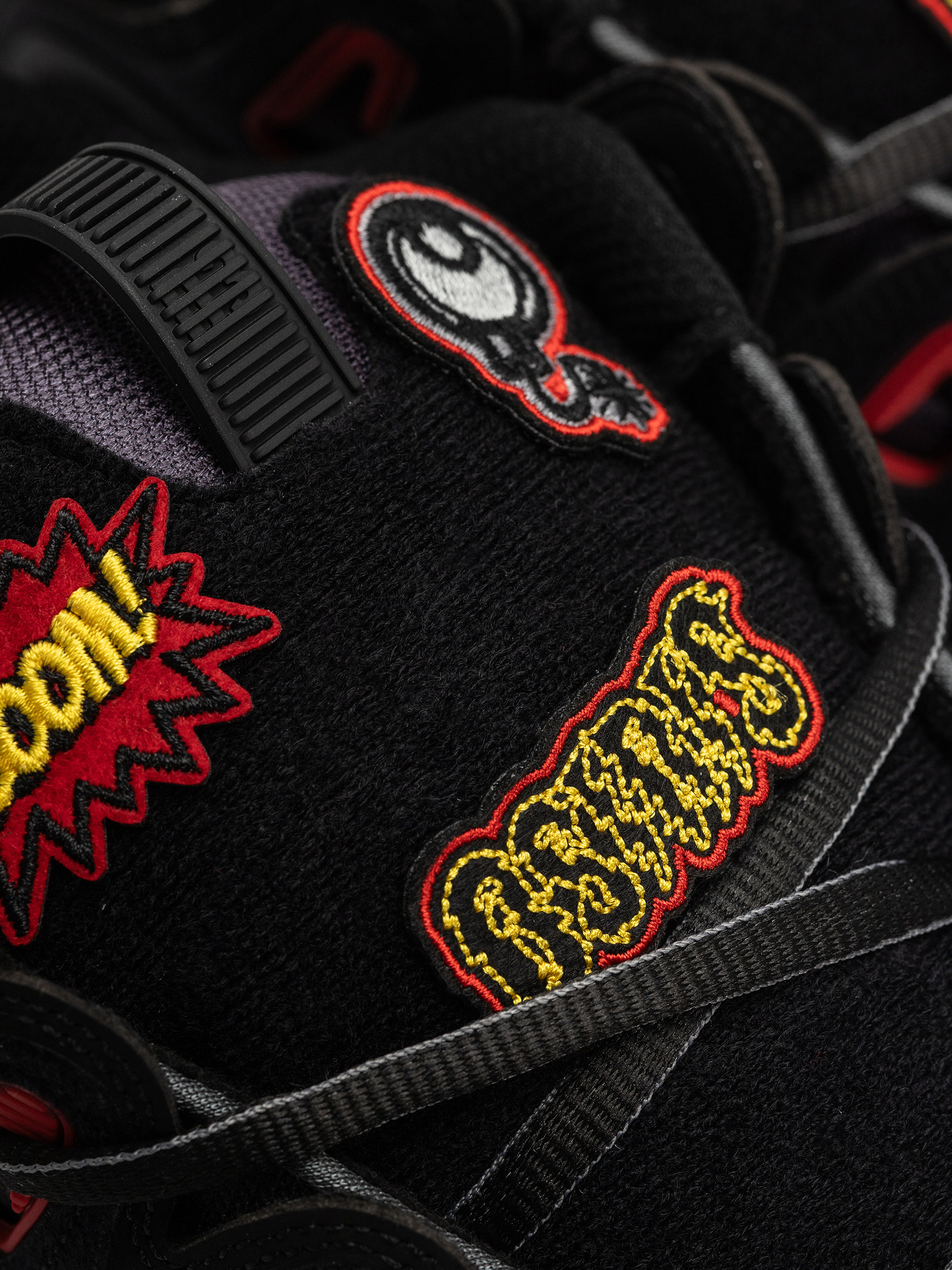 Topánky Osiris D3 2001 (black/red/velcro)