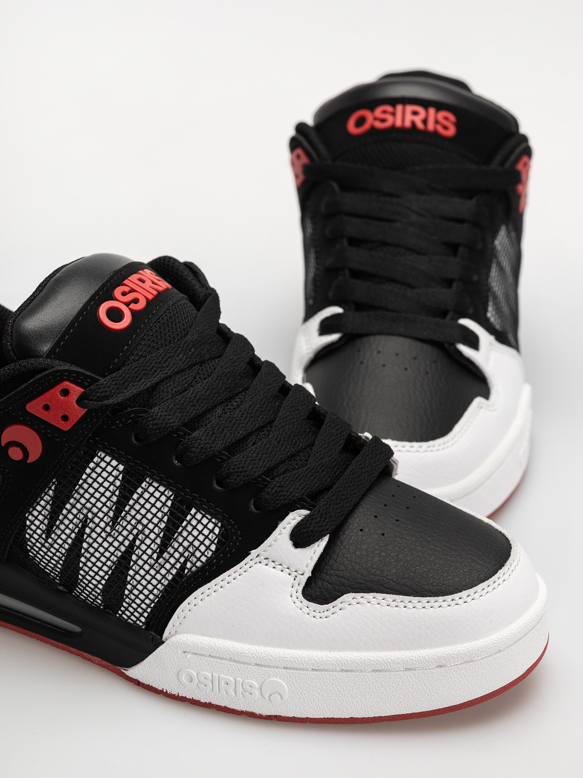 Topánky Osiris Pixel (white/black/red)