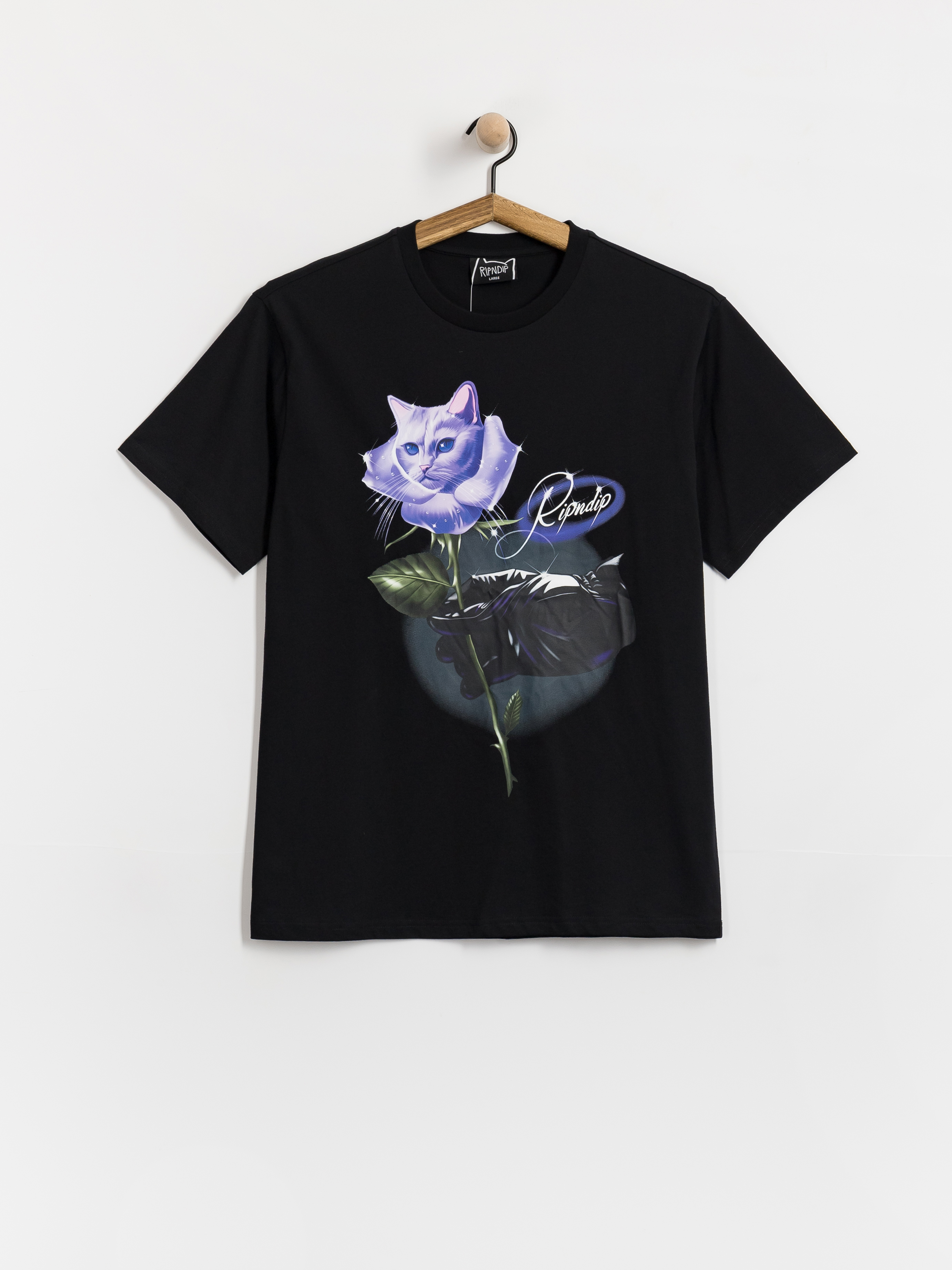 Tričko RipNDip Rose (black)