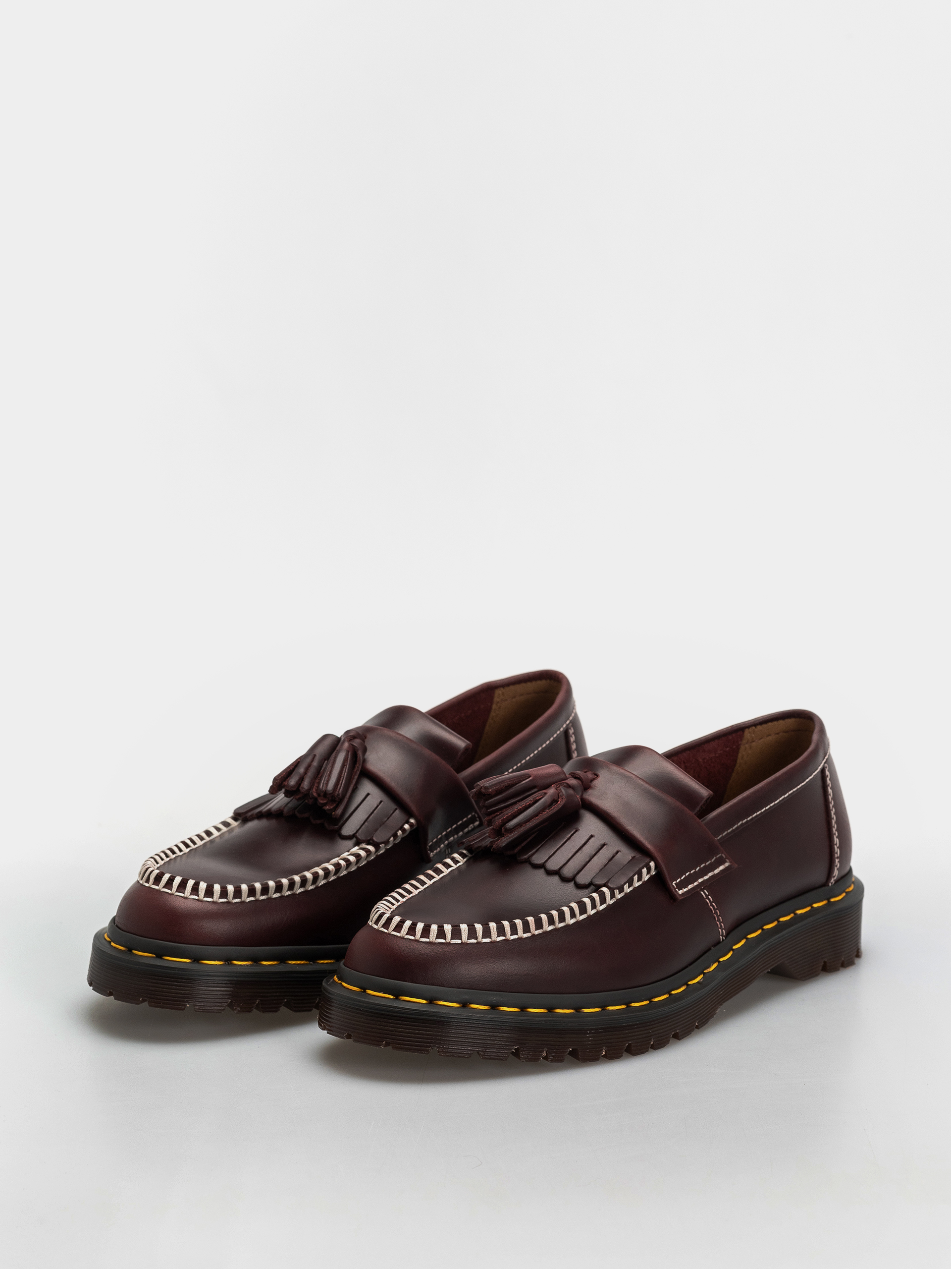 Topánky Dr. Martens Adrian Ben Tassel Loafer (cherry red orleans)