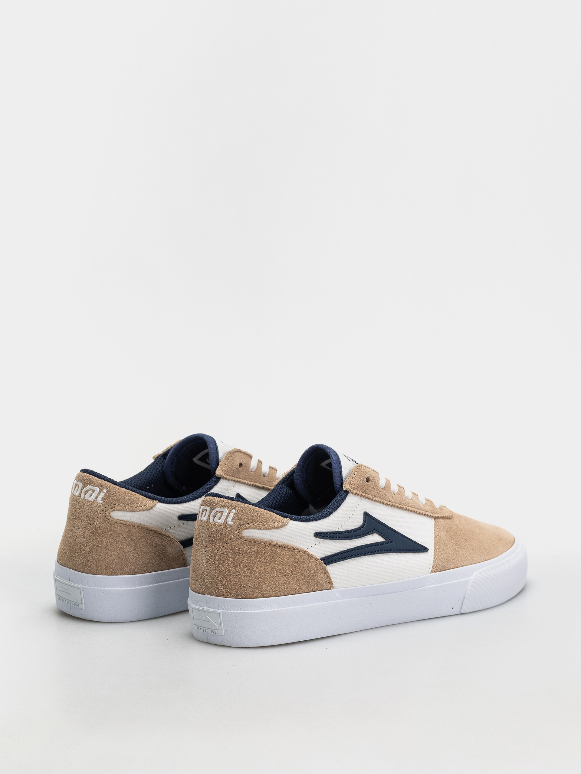 Topánky Lakai Manchester (white/tan/navy)