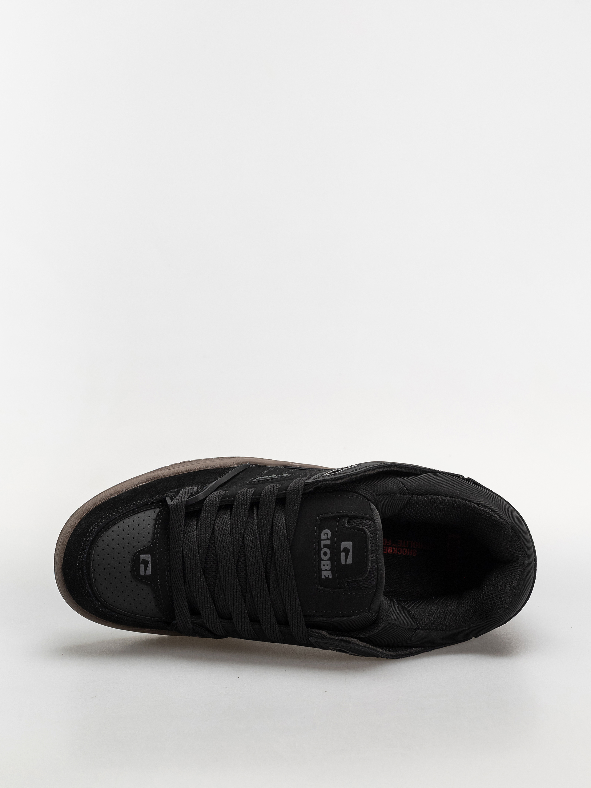 Topánky Globe Fusion (black/tobacco gum)