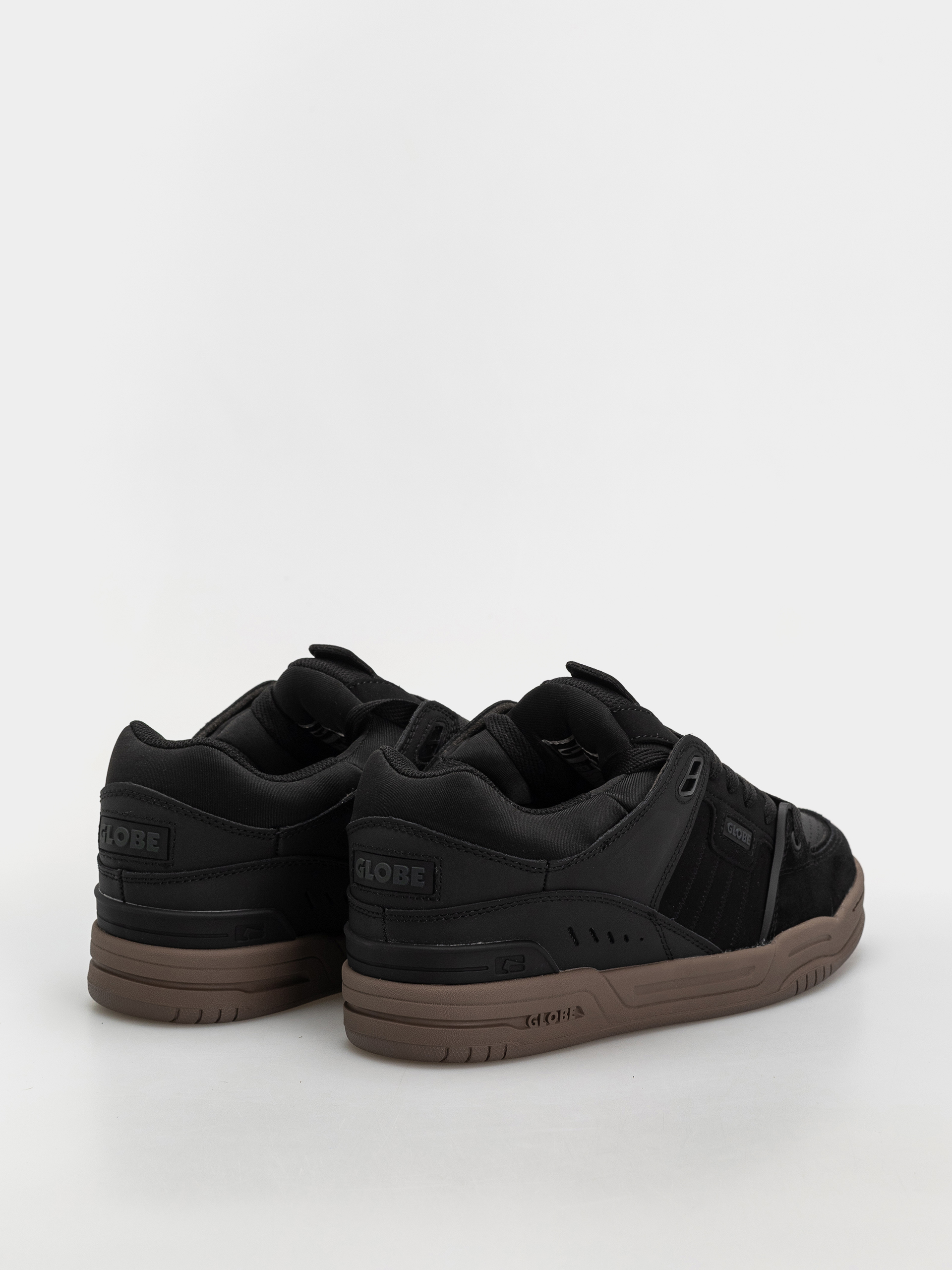 Topánky Globe Fusion (black/tobacco gum)