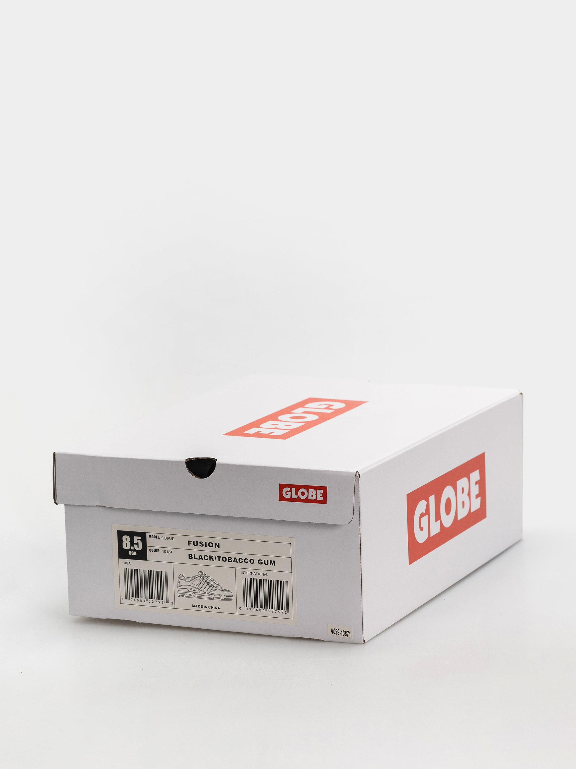 Topánky Globe Fusion (black/tobacco gum)