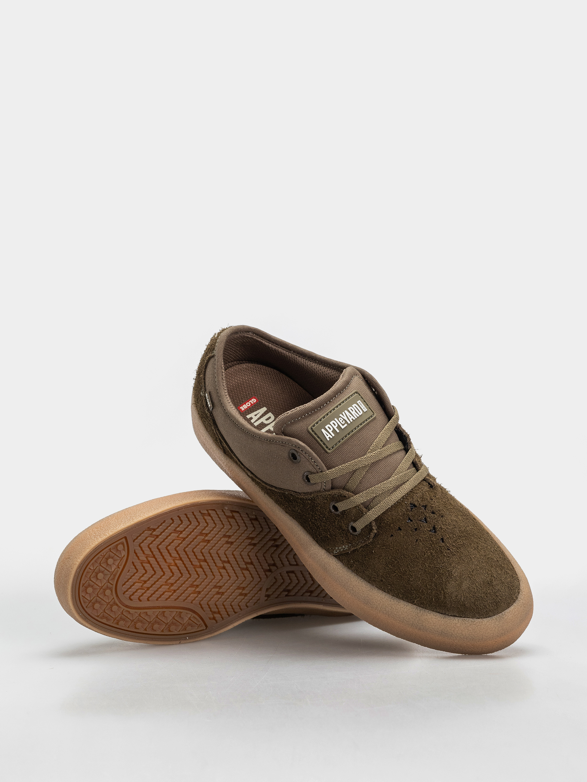 Topánky Globe Mahalo (military olive/crepe)