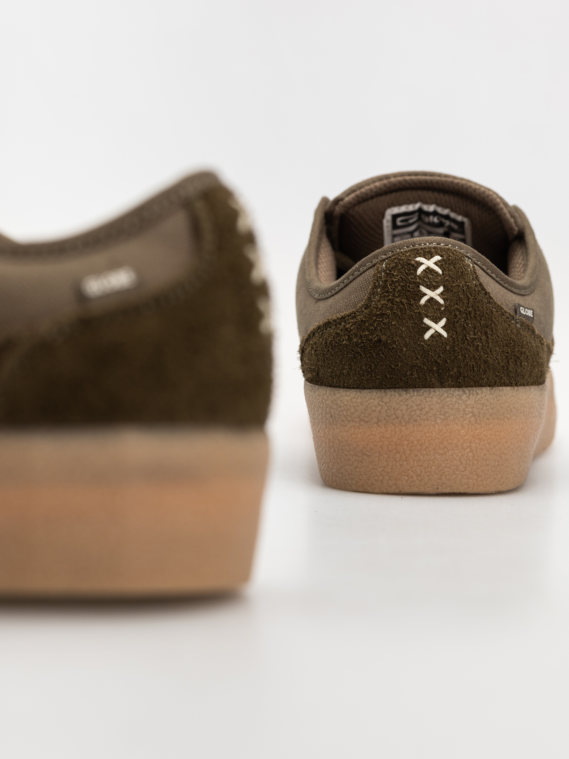 Topánky Globe Mahalo (military olive/crepe)