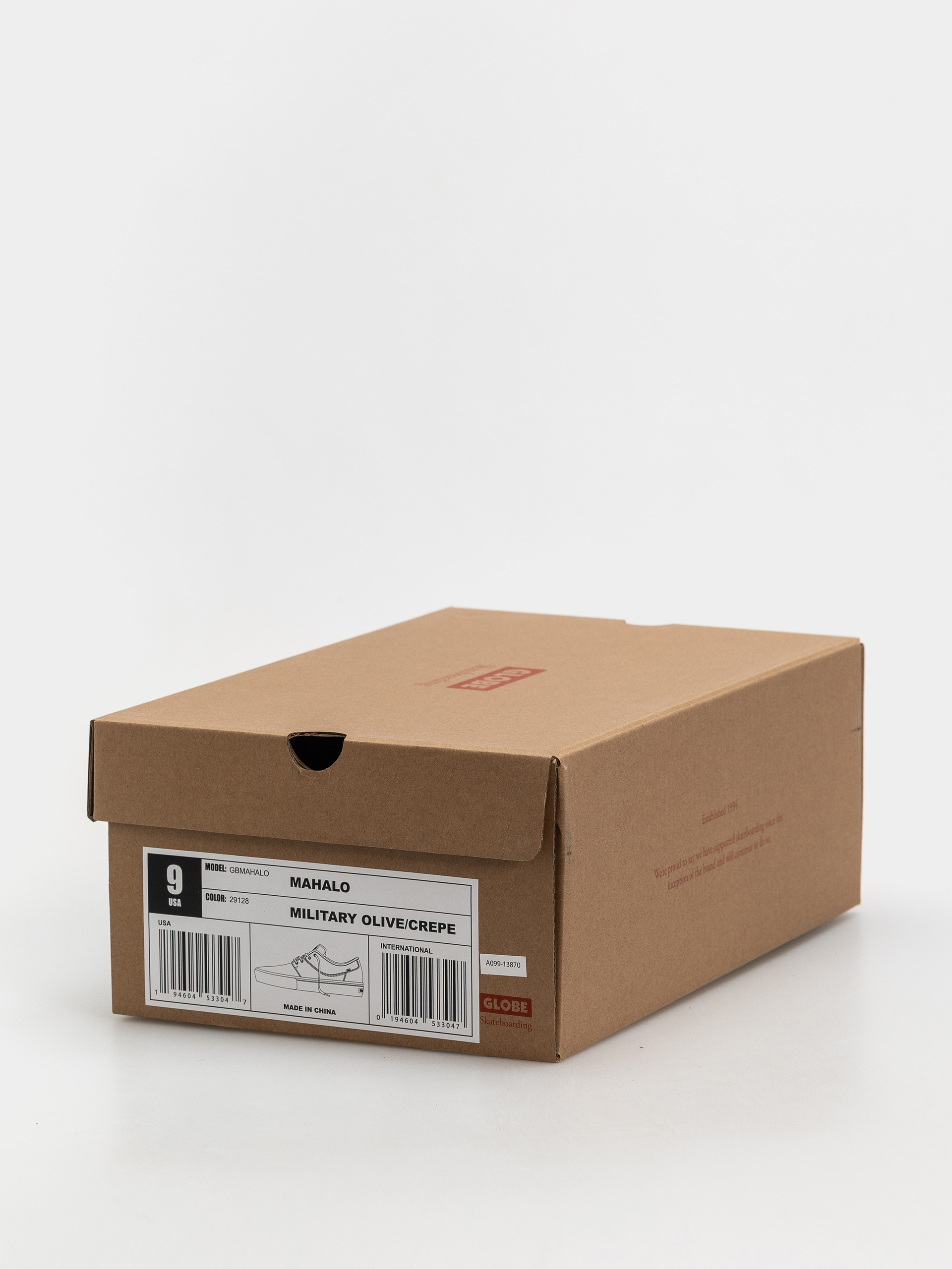 Topánky Globe Mahalo (military olive/crepe)