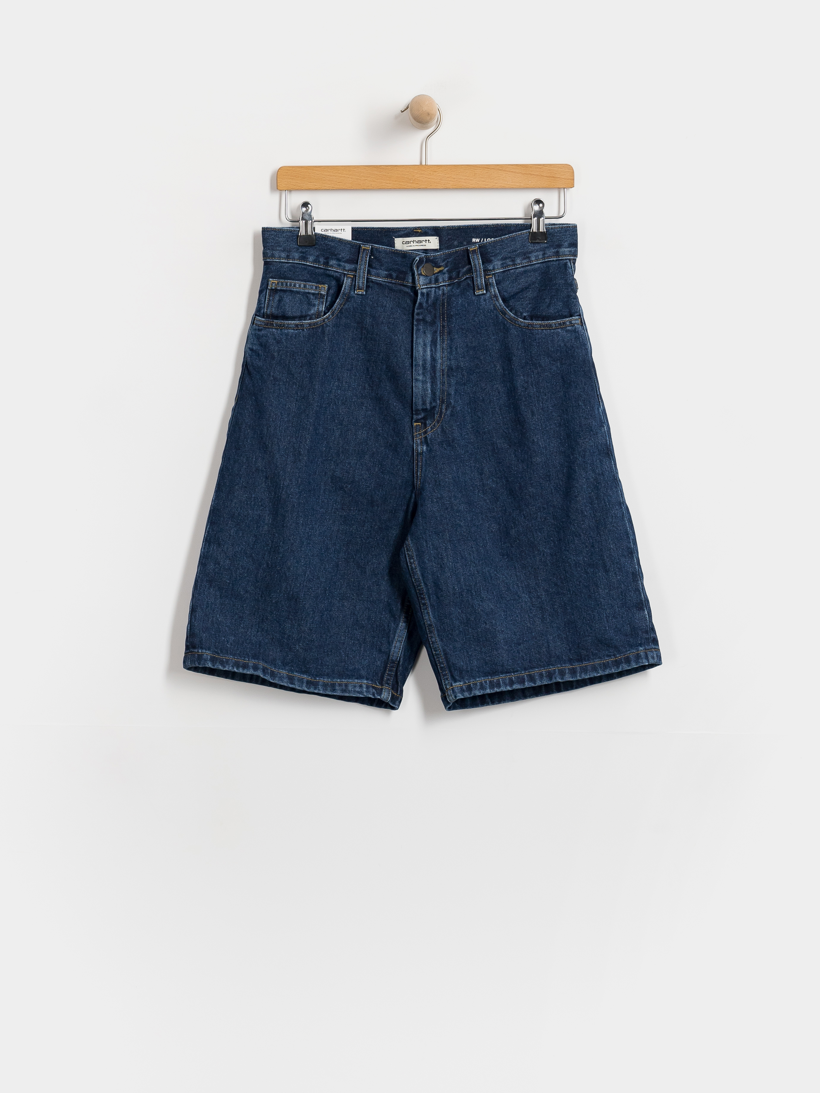 Kraťasy Carhartt WIP Brandon Wmn (blue stone washed)