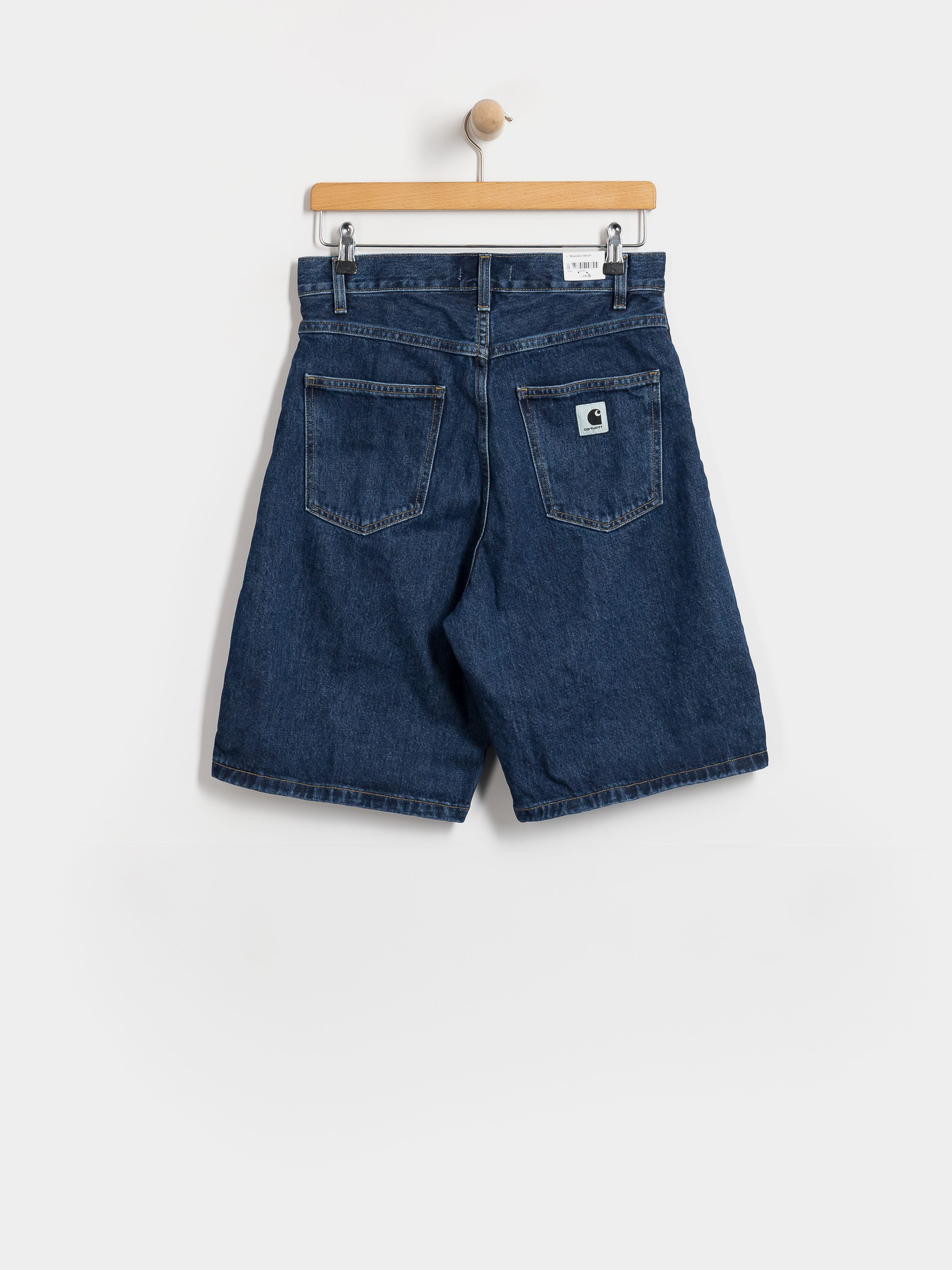 Kraťasy Carhartt WIP Brandon Wmn (blue stone washed)