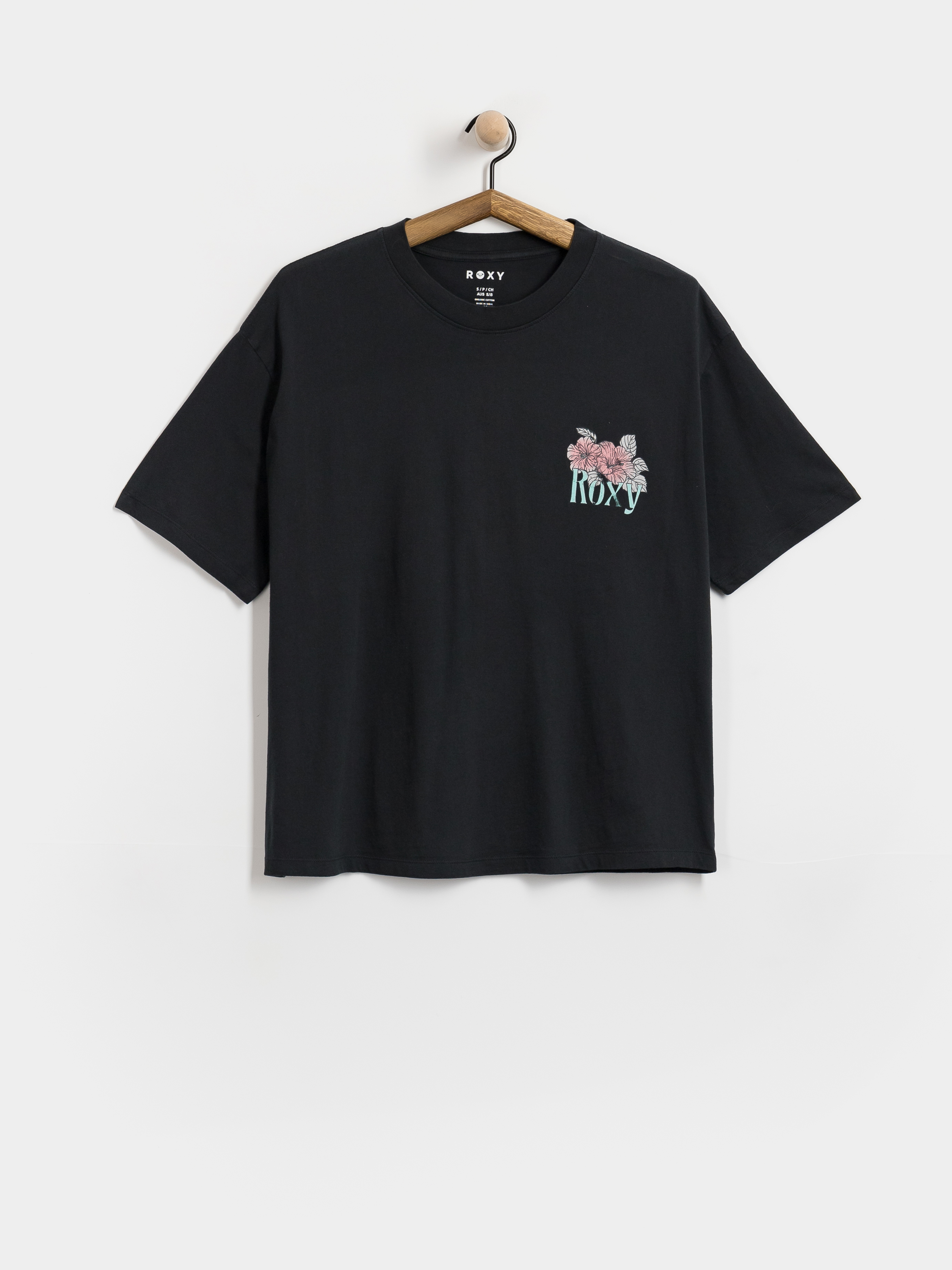 Tričko Roxy Talloversize Washed Wmn (anthracite)