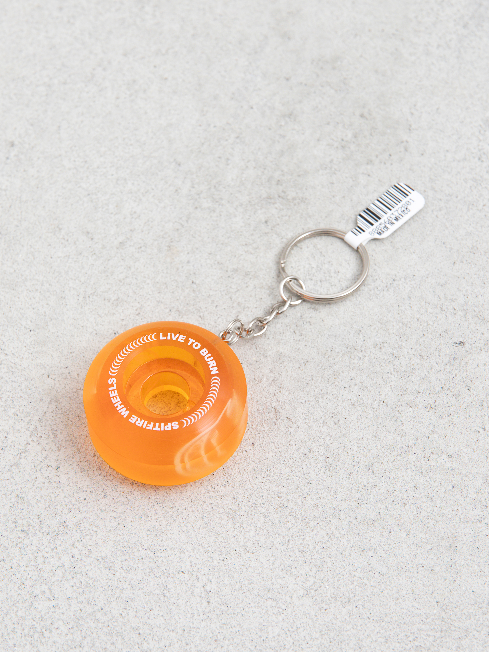 Kľúčenka Spitfire Wheel Keychain (transparent orange)