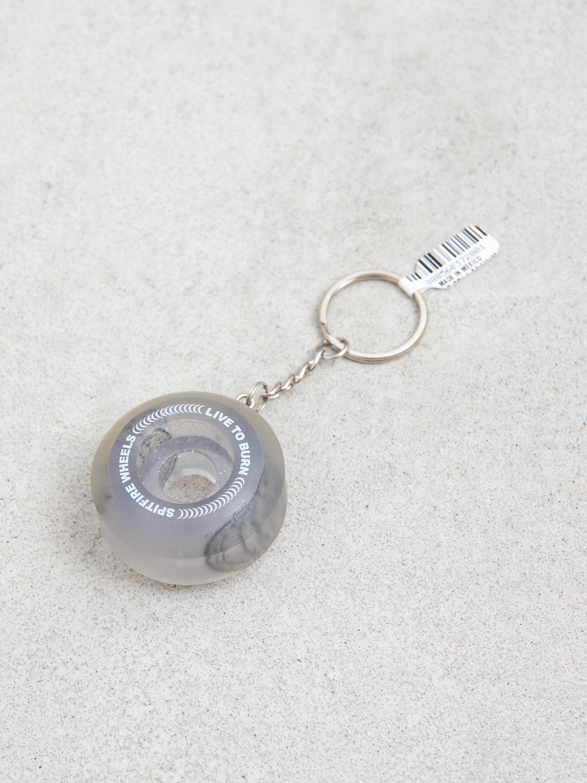 Kľúčenka Spitfire Wheel Keychain (transparent grey)