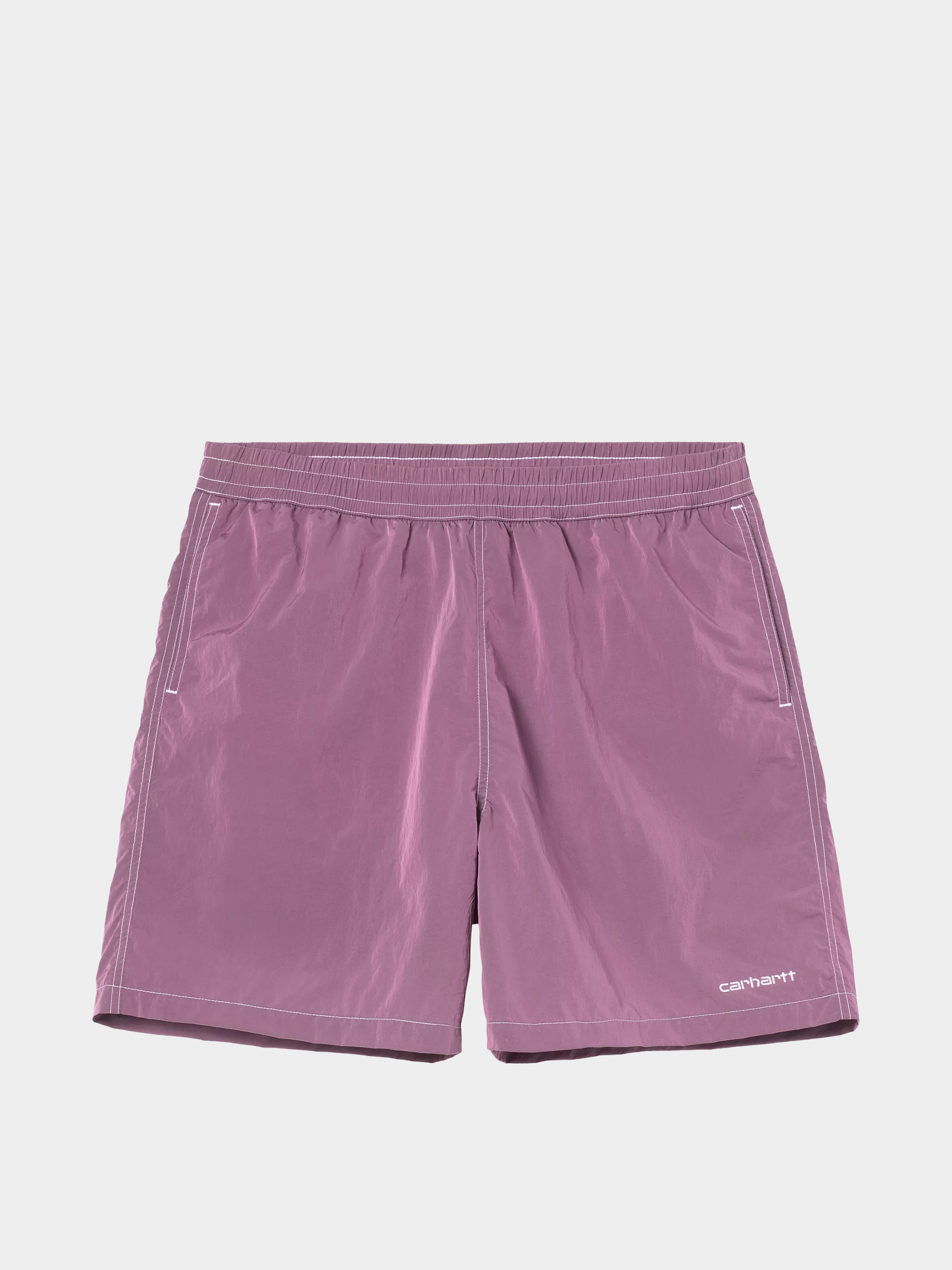 Kraťasy Carhartt WIP Canby Swim (gentle purple/white)