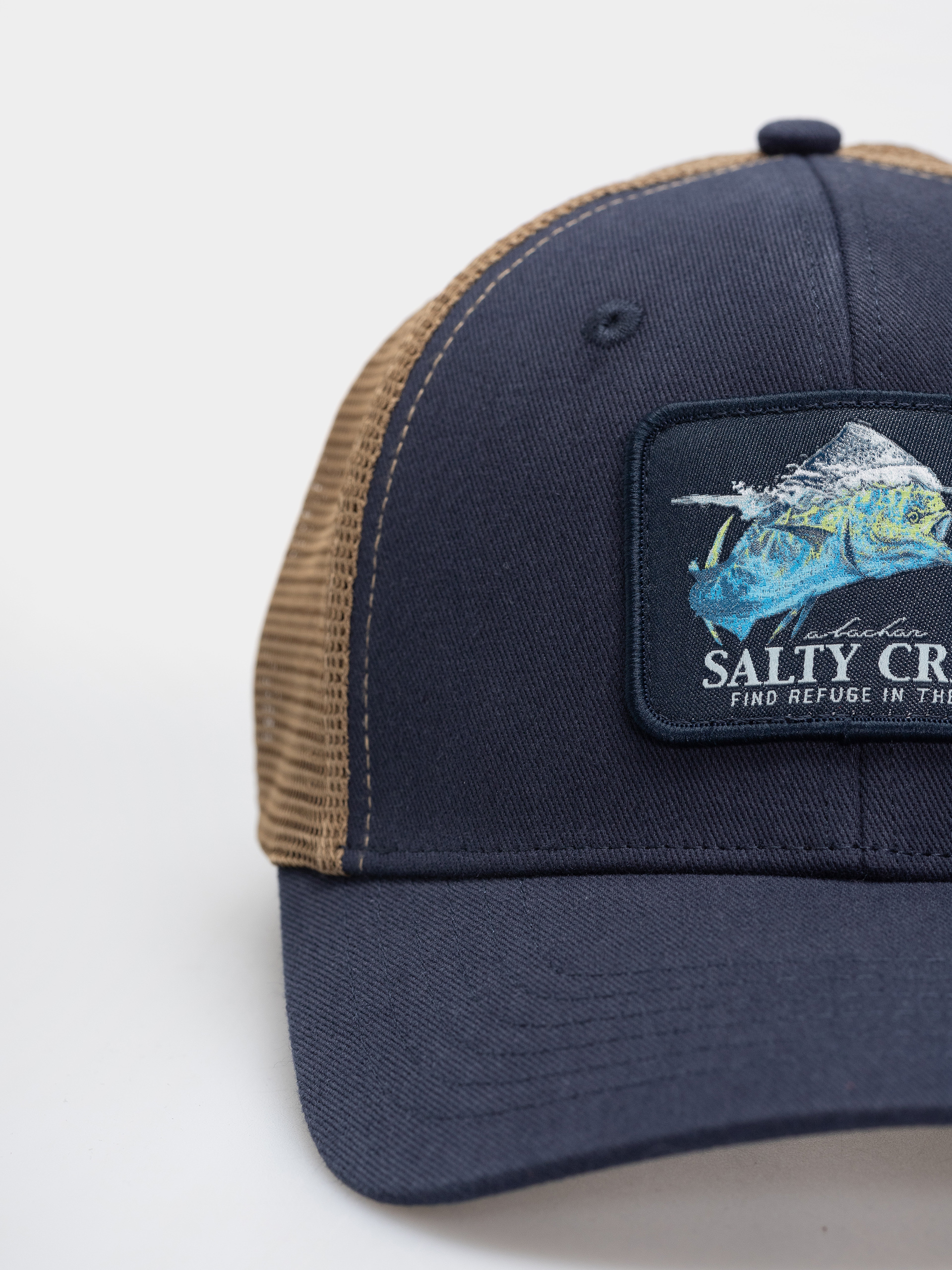 Šiltovka Salty Crew Mahi Surface Trucker (navy/gold)