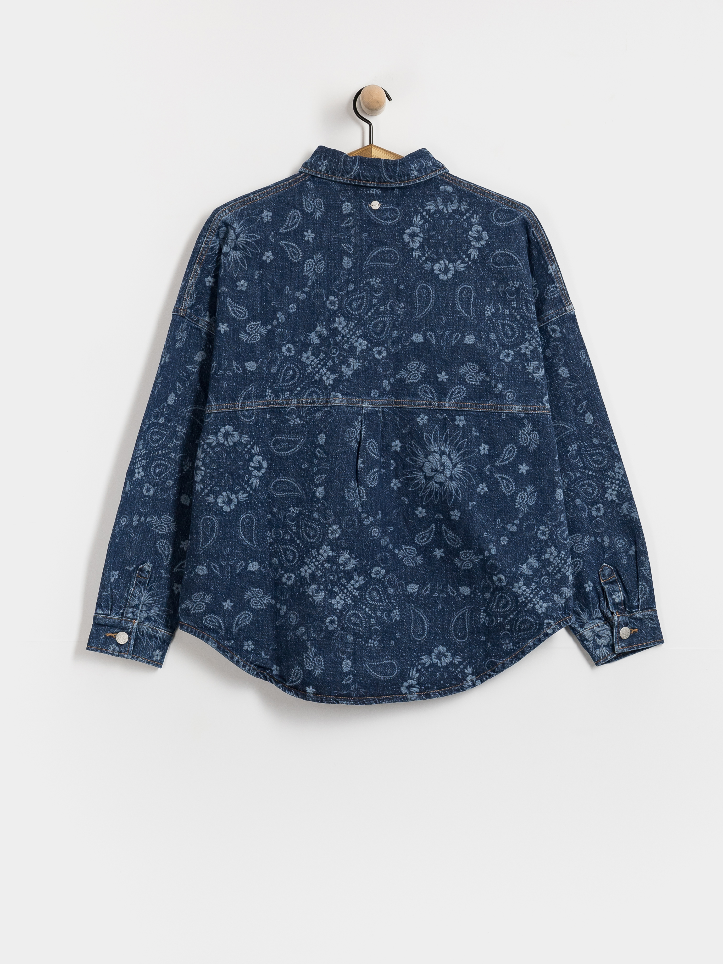 Košeľa Roxy Kick Back Washed Denim Wmn (ocean blue)