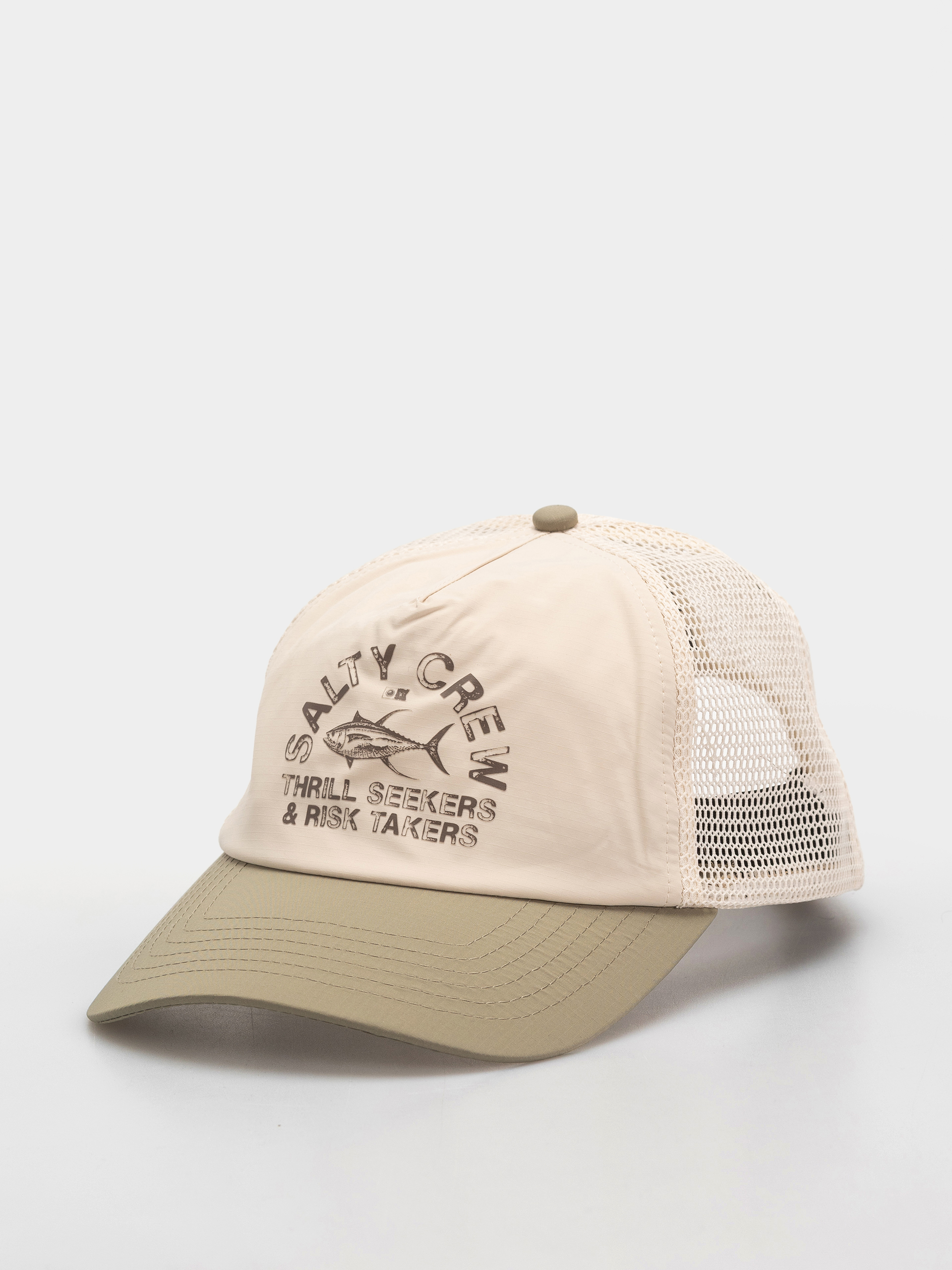 Šiltovka Salty Crew Stamped Trucker (off white/fern)
