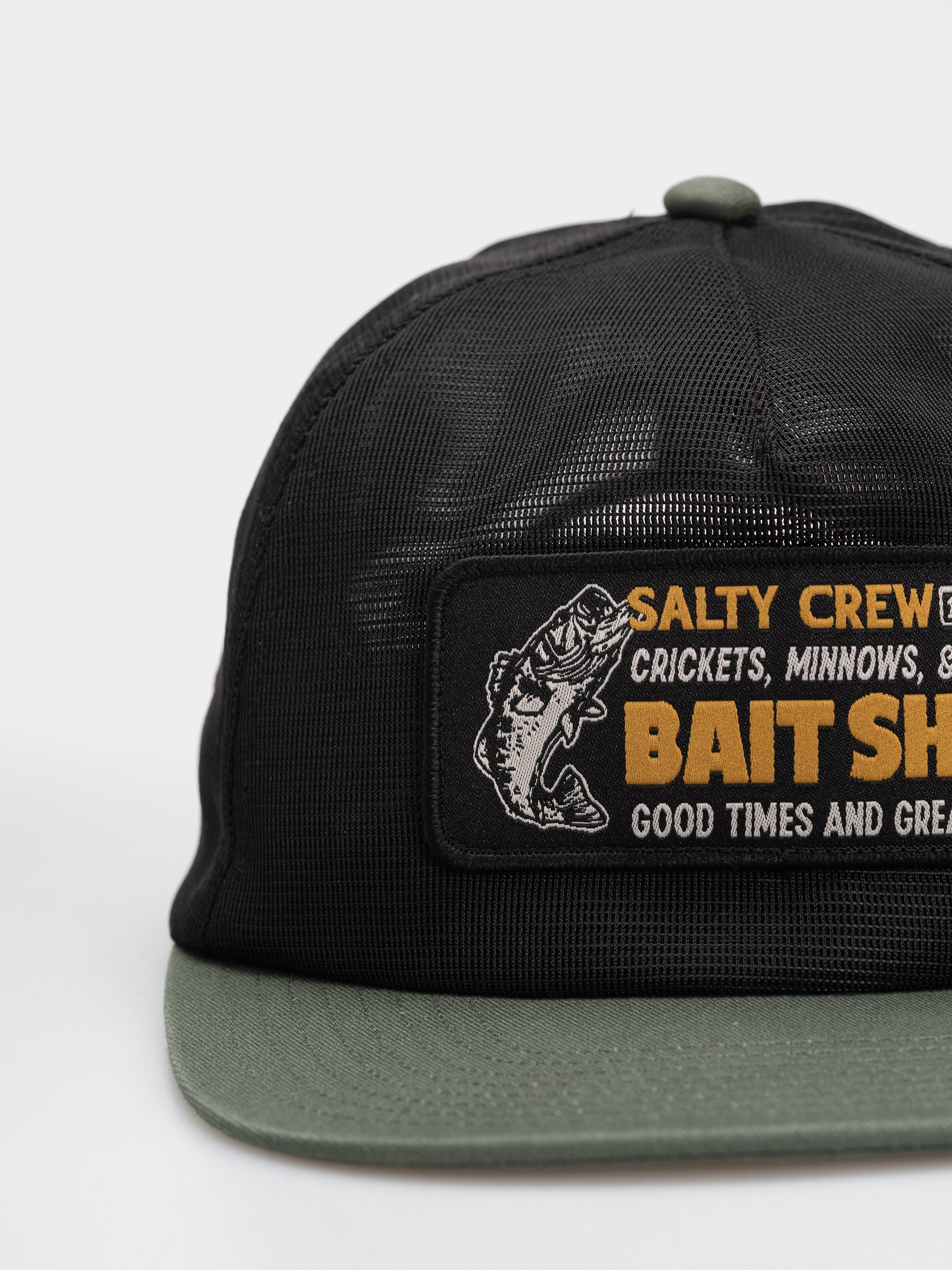 Šiltovka Salty Crew Bait Shop Trucker (green/black)