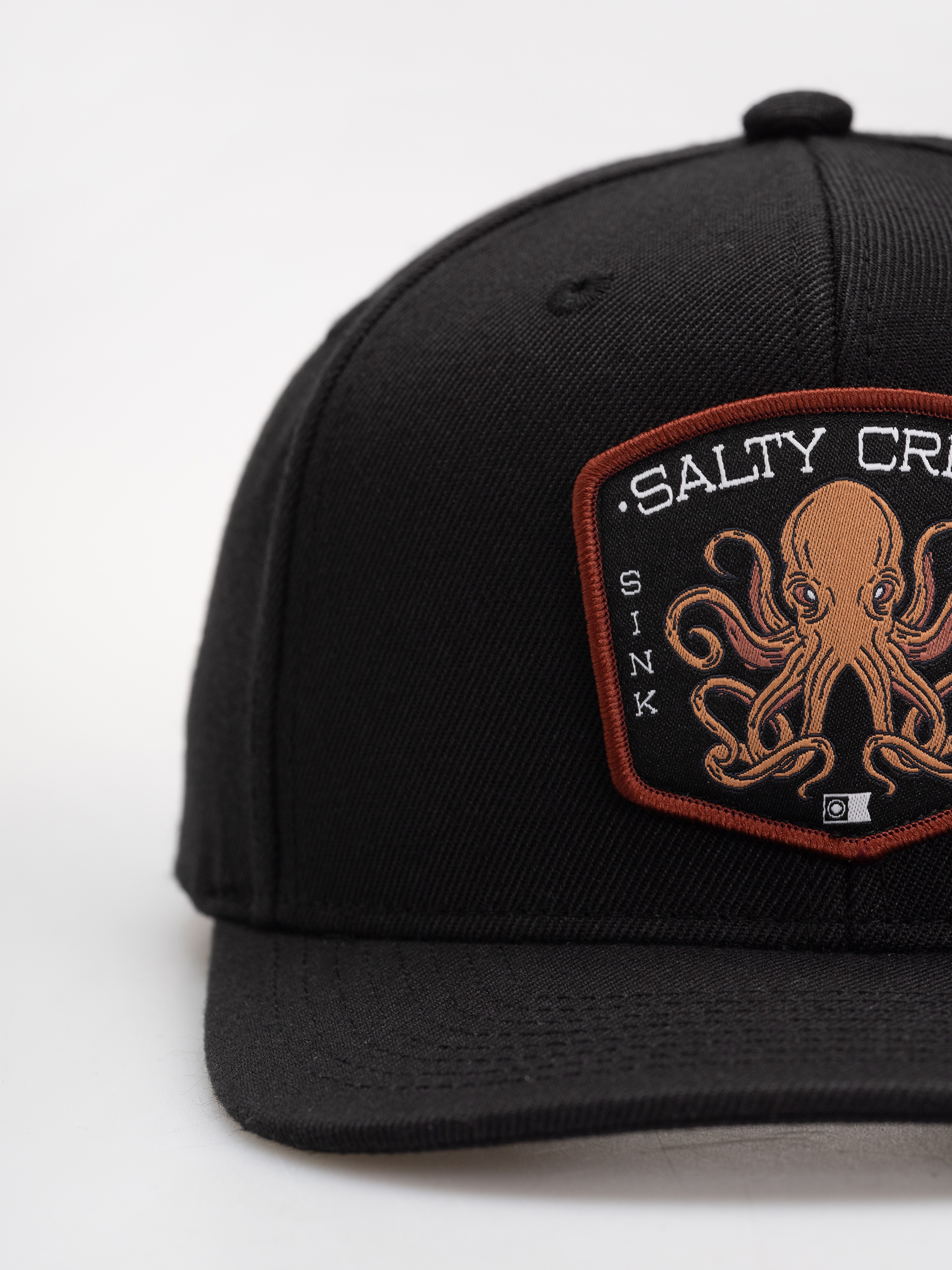 Šiltovka Salty Crew Tako Club Snapback (black)