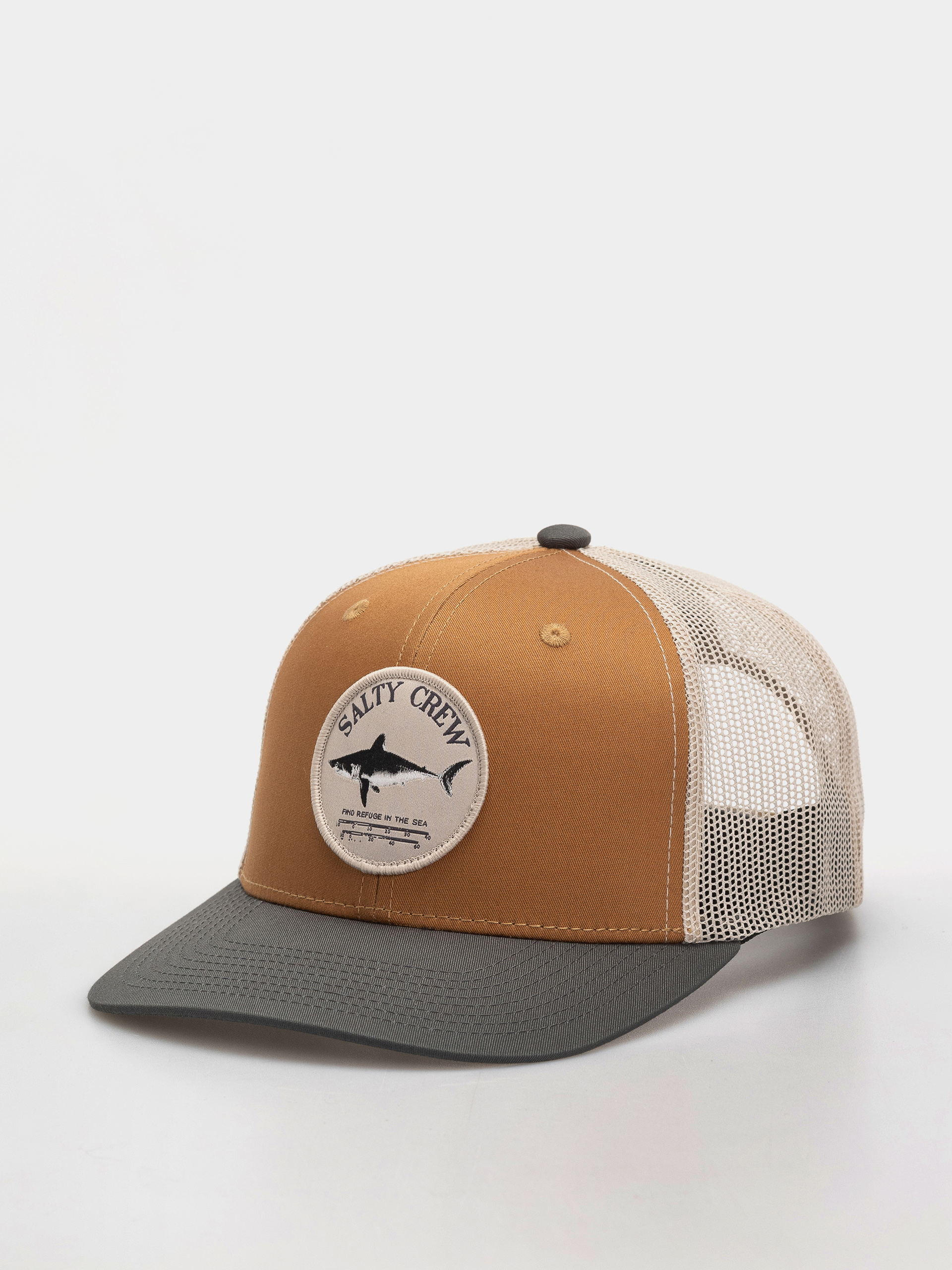 Šiltovka Salty Crew Bruce Trucker (brown/iron)