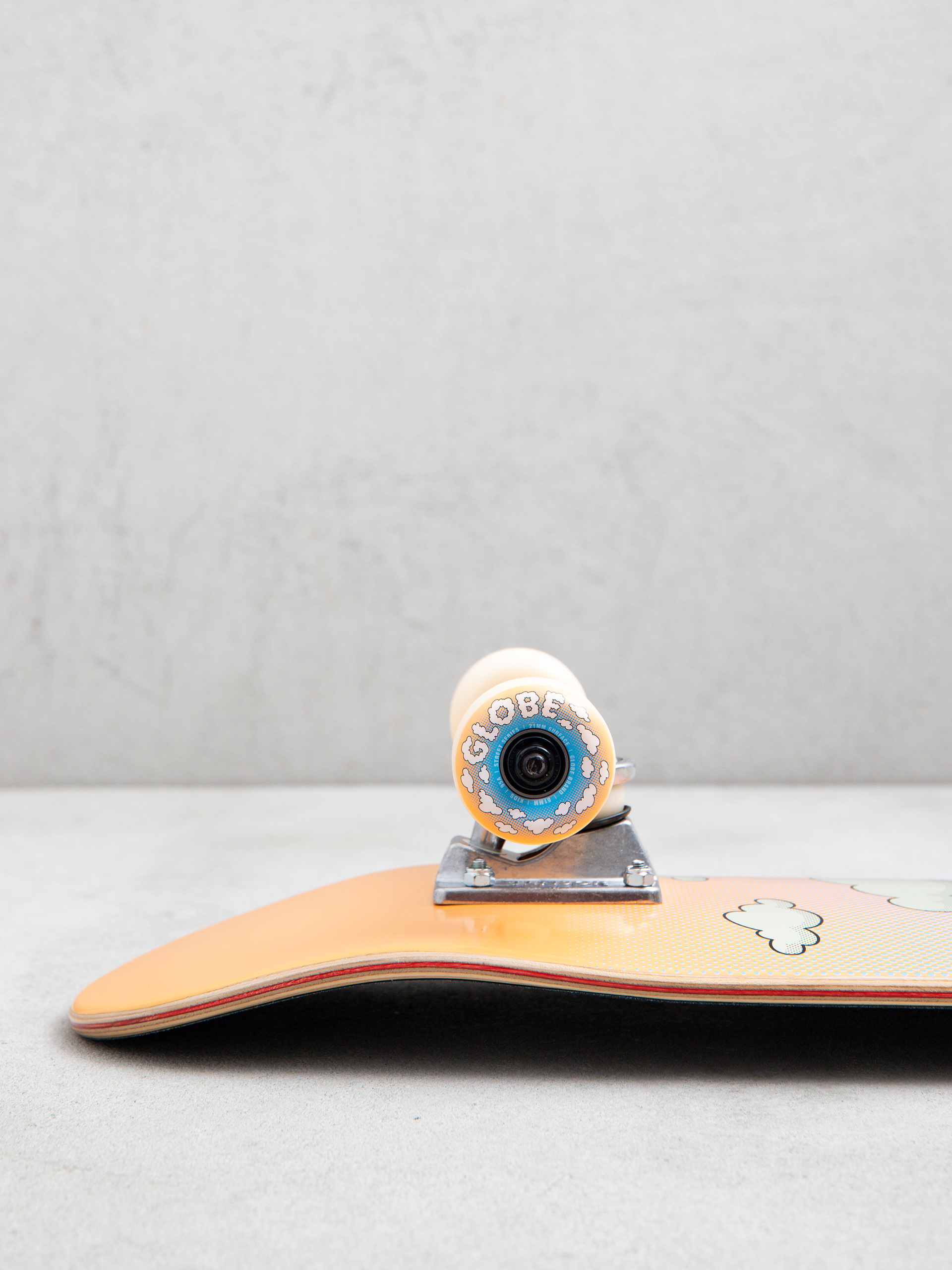 Skateboard Globe Kids Wide Mini (flaming eye)