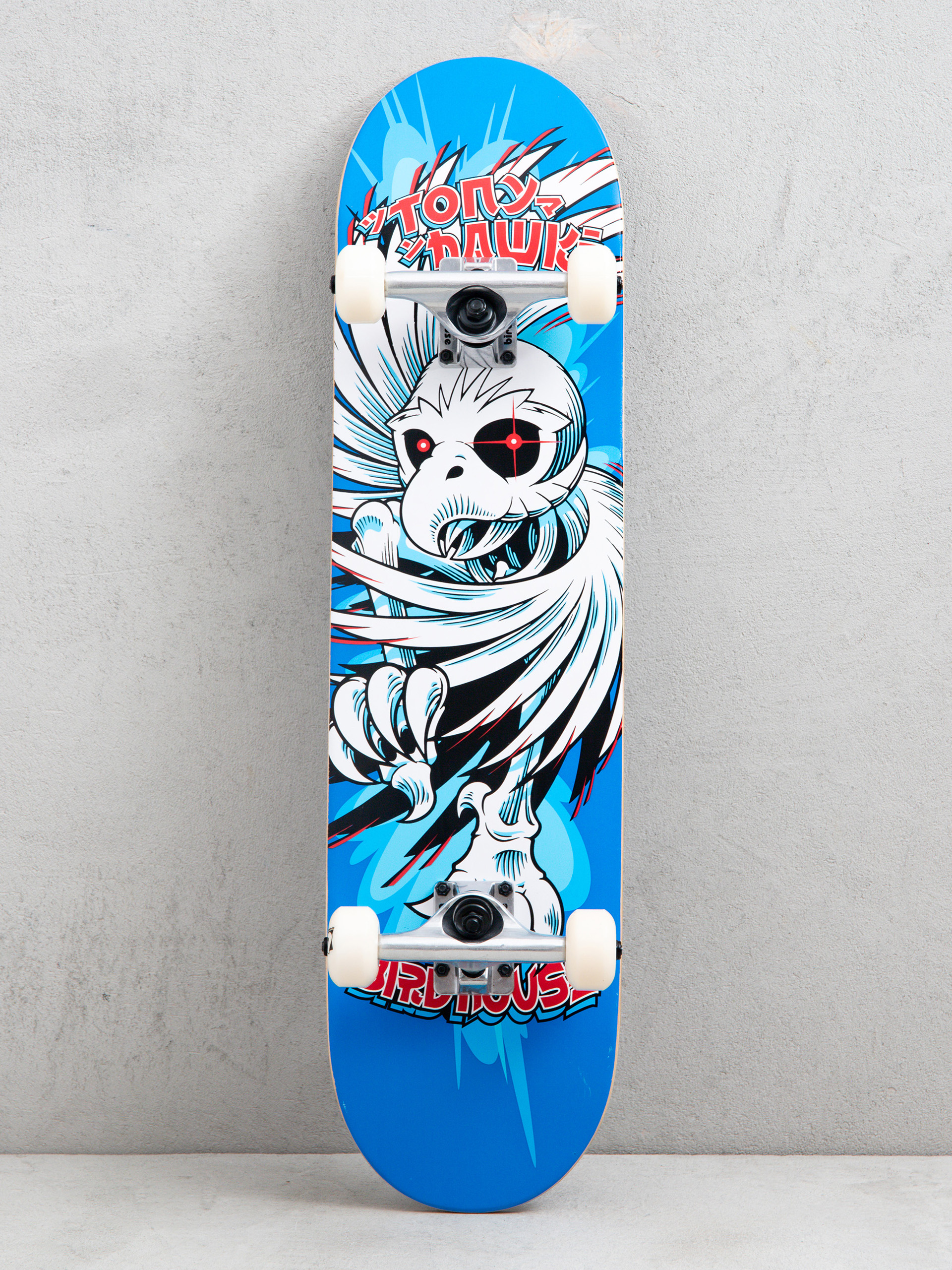 Skateboard Birdhouse Hawk Spiral (blue)