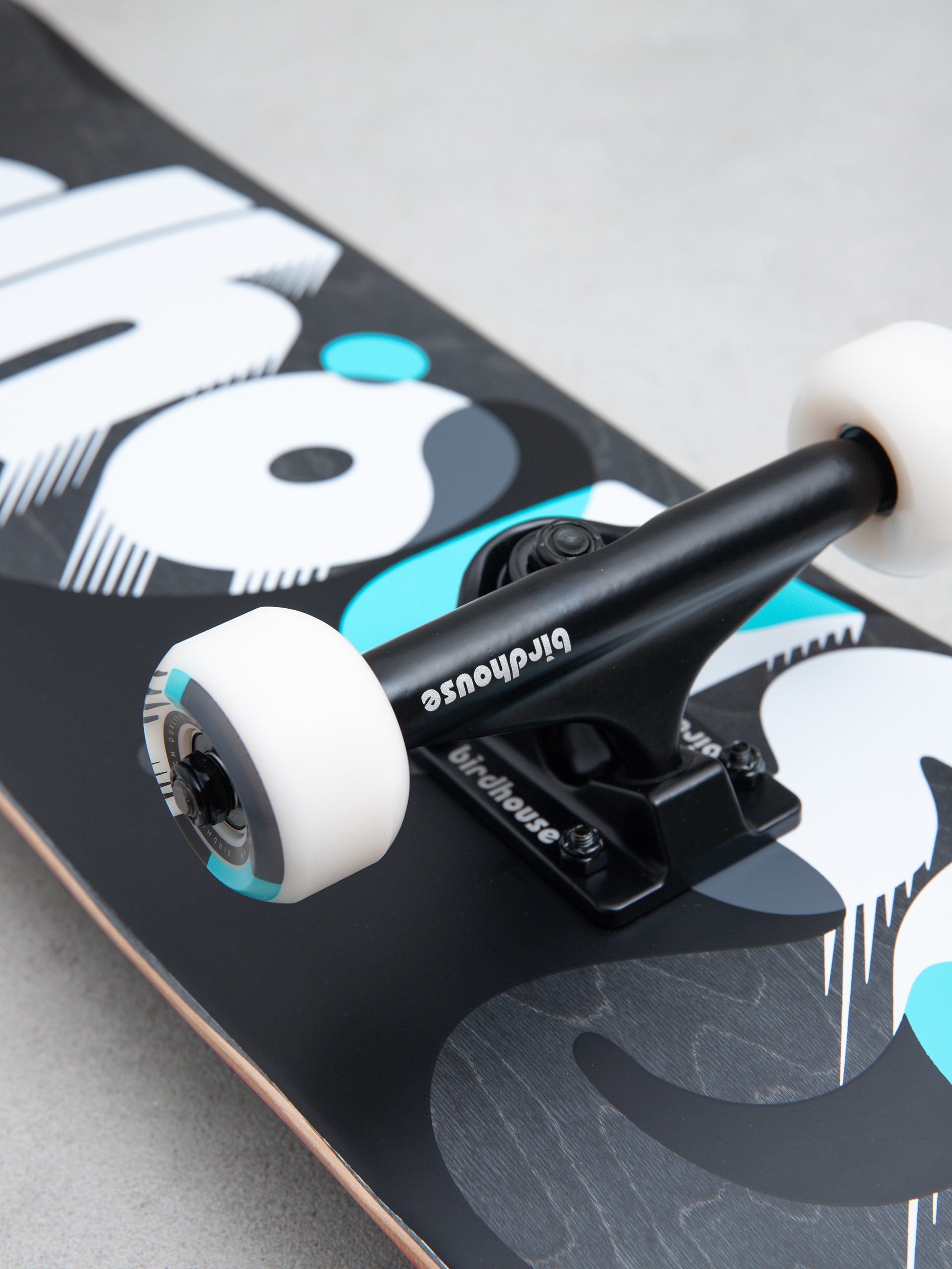 Skateboard Birdhouse Noir Logo (black)