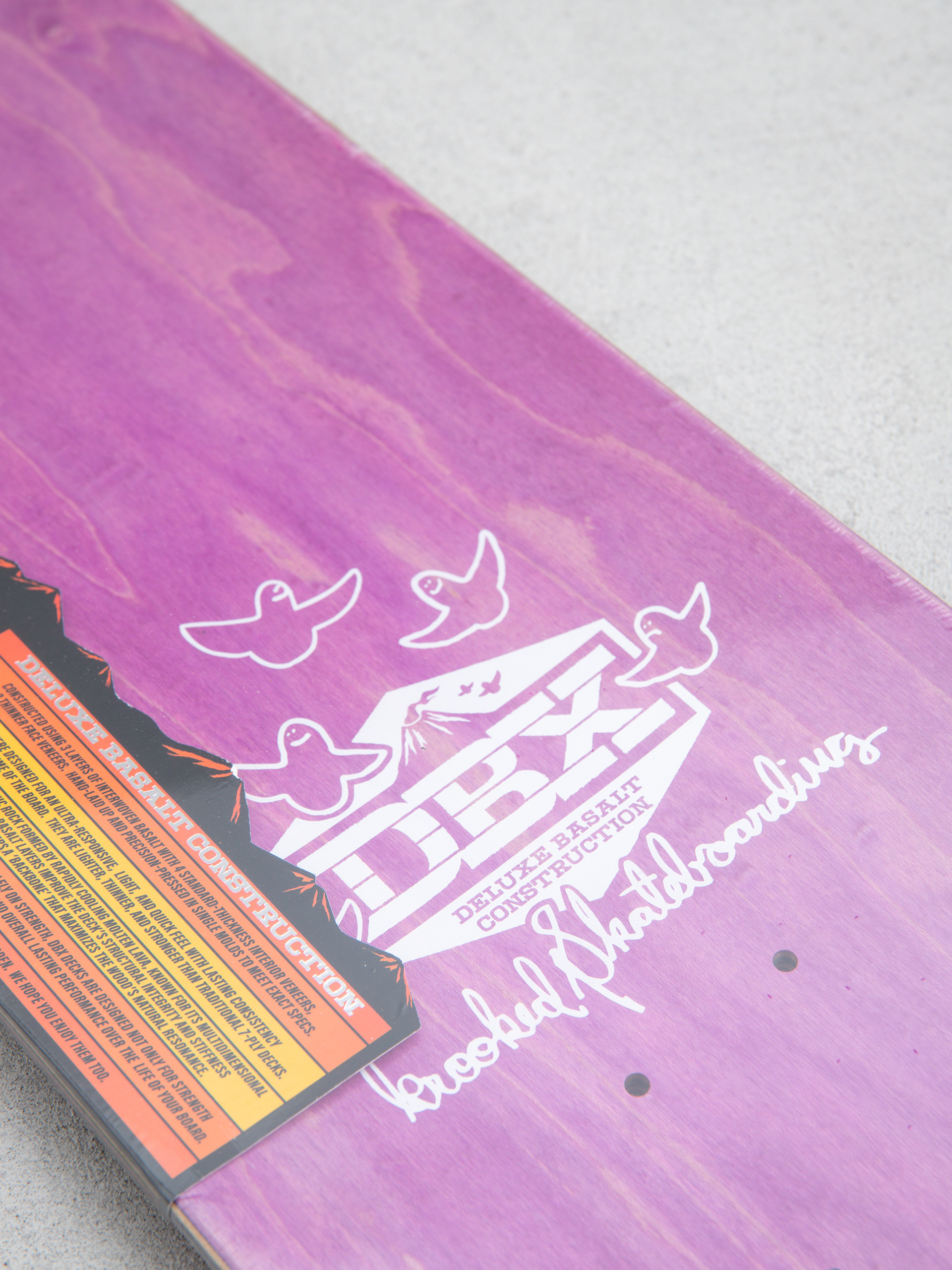 Doska Krooked Manderson Chain Frame (red)