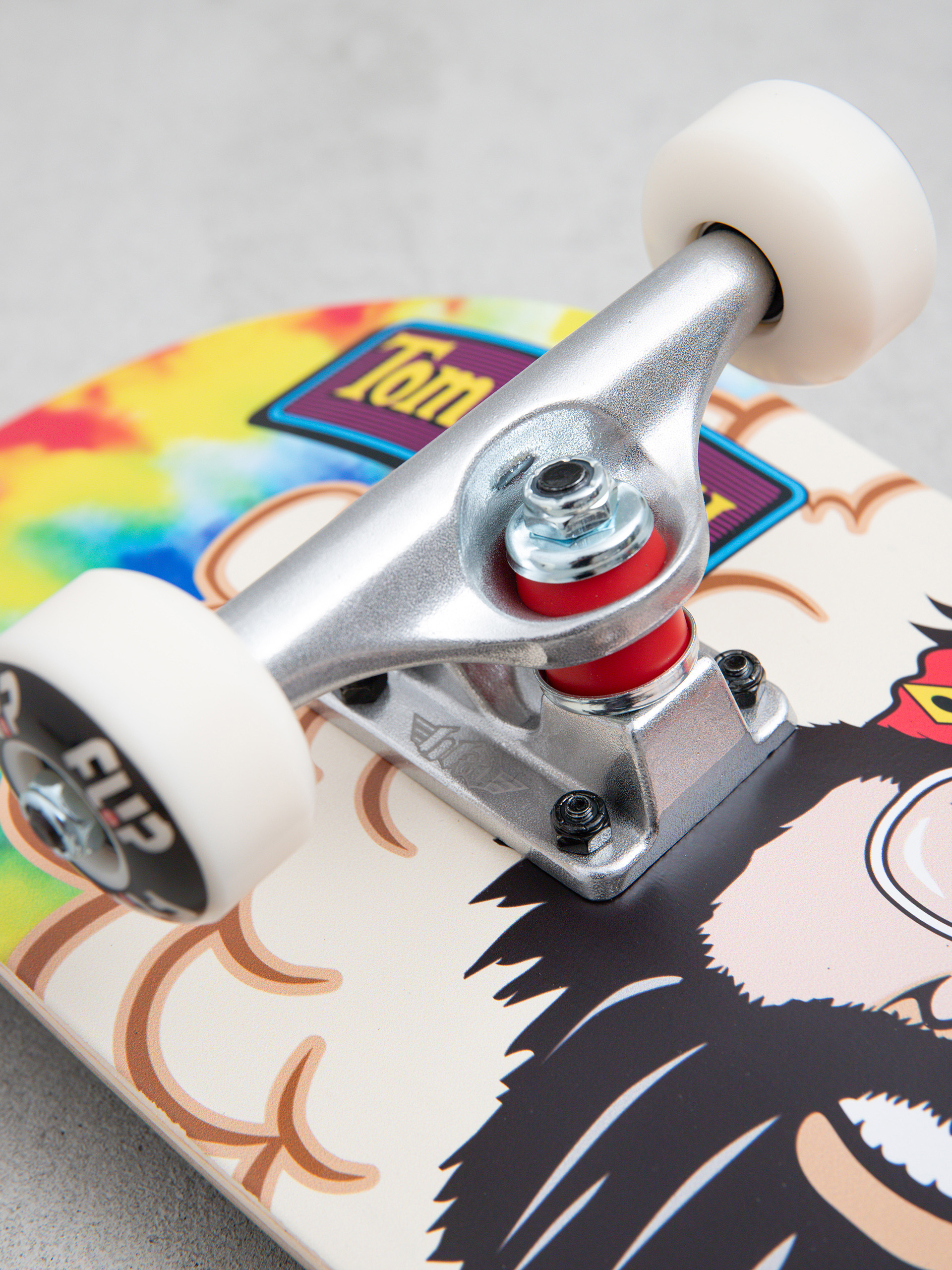 Skateboard Flip Penny Toms Friends Tie Dye