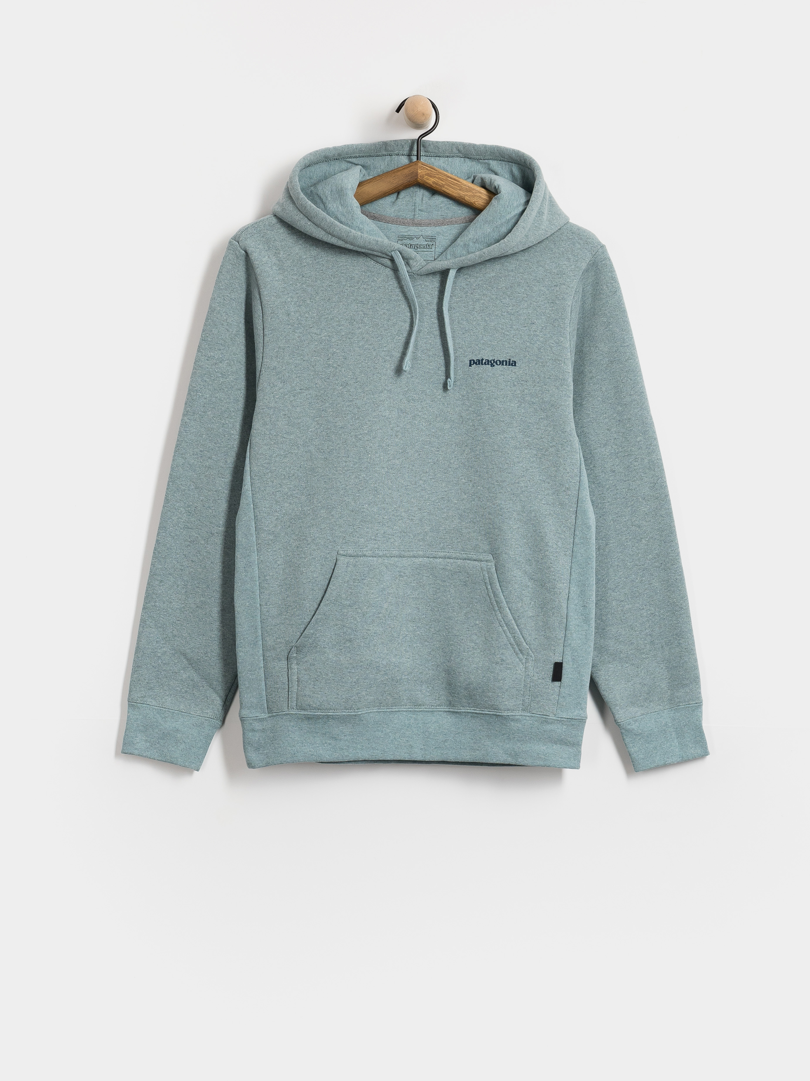 Mikina s kapucňou Patagonia Boardshort Logo Uprisal HD (blue sage)