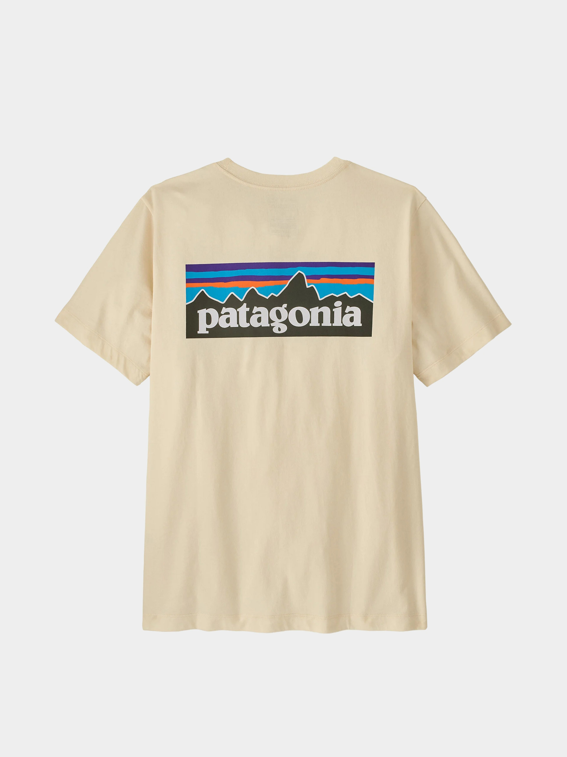 Tričko Patagonia P 6 Logo (undyed natural)