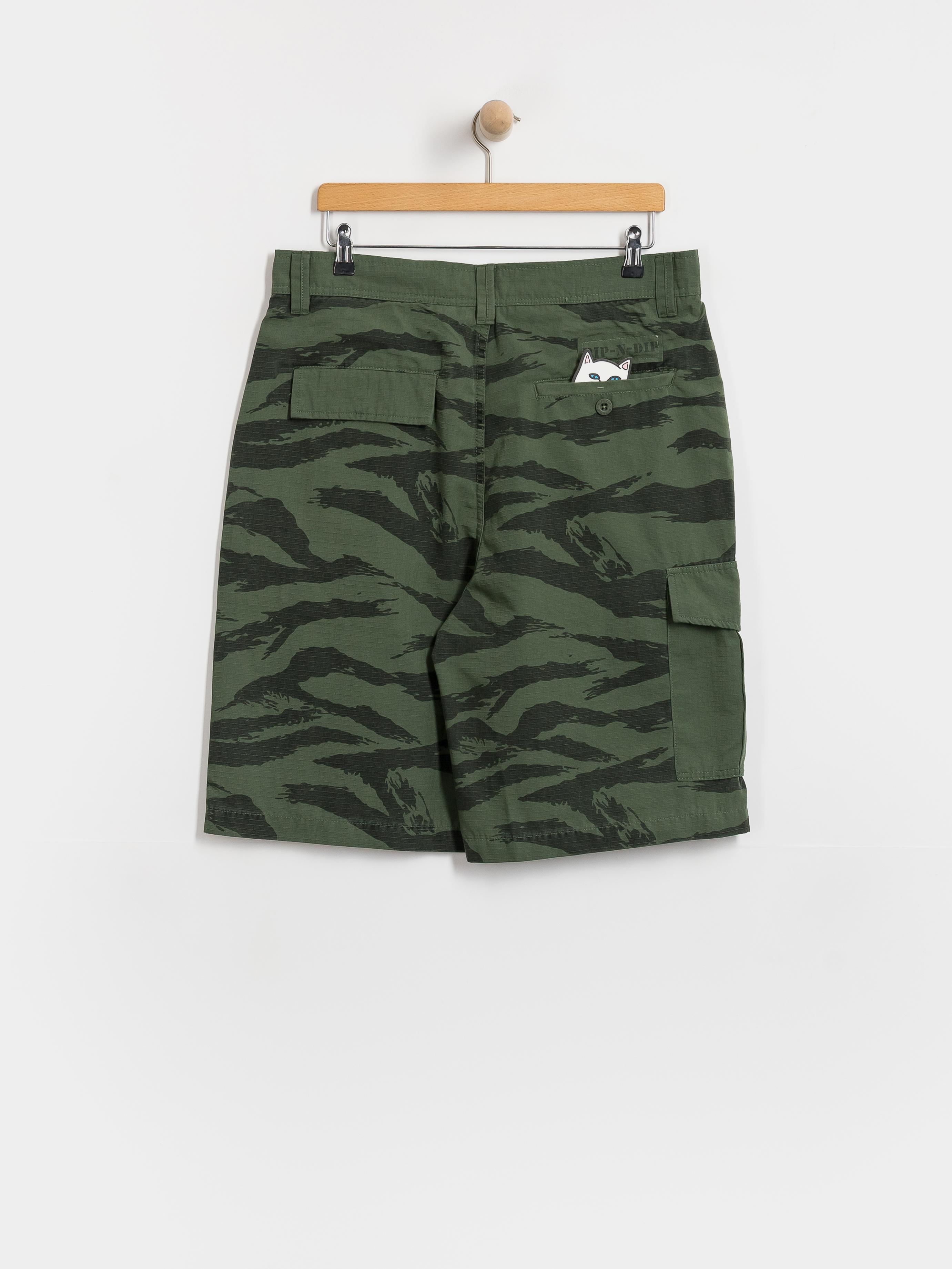 Kraťasy RipNDip Camo (military green)