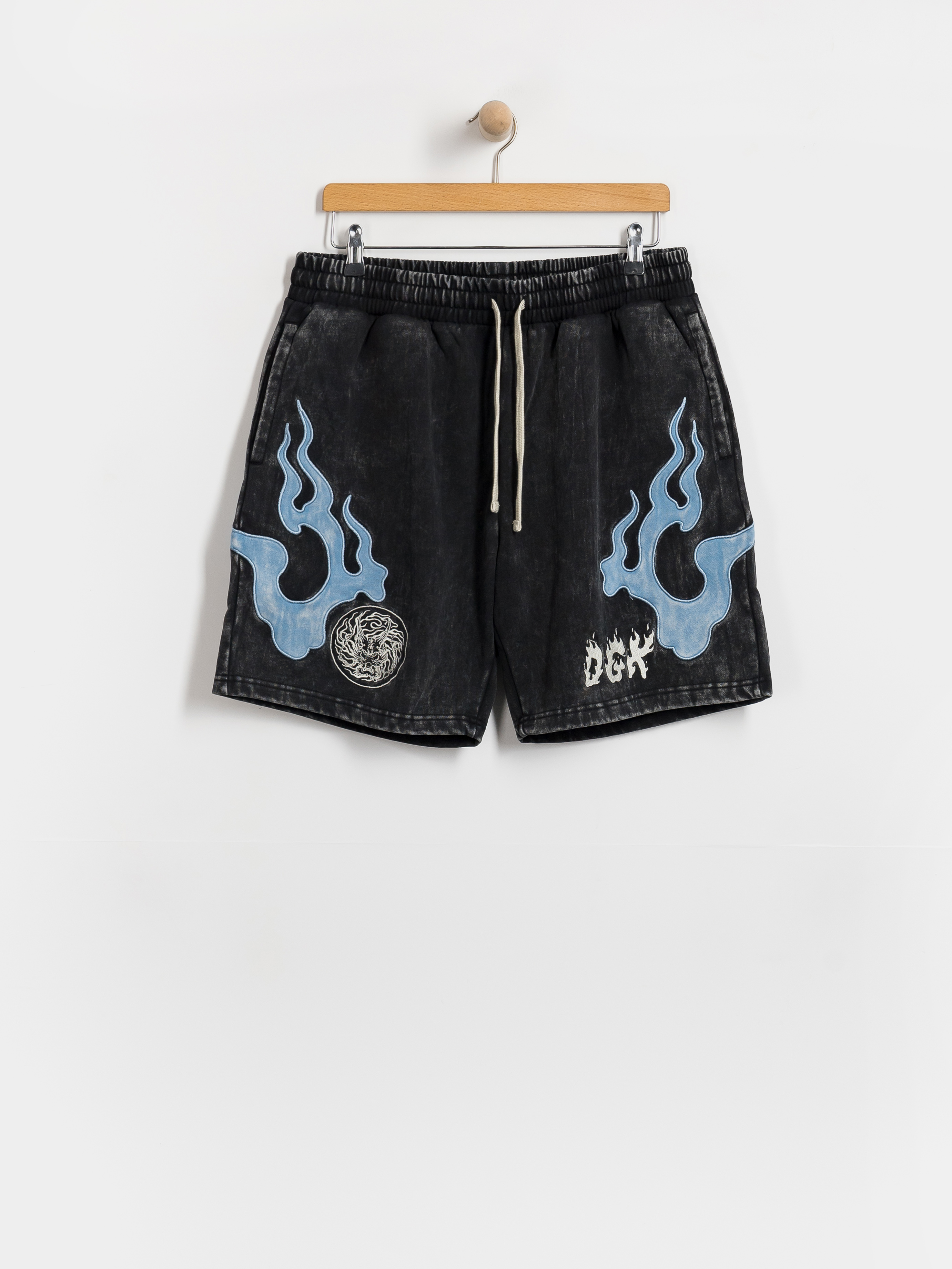 Kraťasy DGK Storm (washed black)