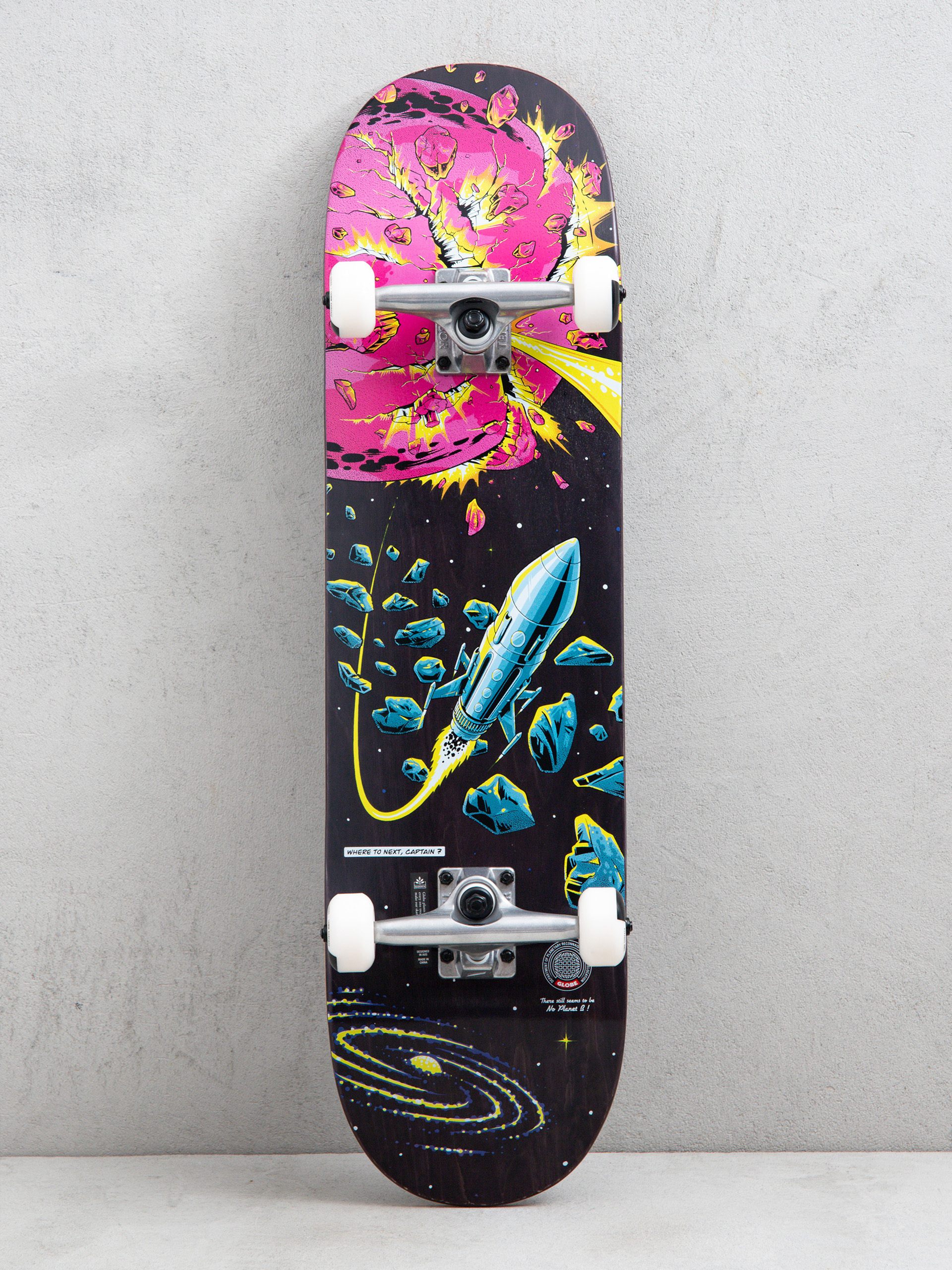 Skateboard Globe G1 Where To Next (black maple/recon)