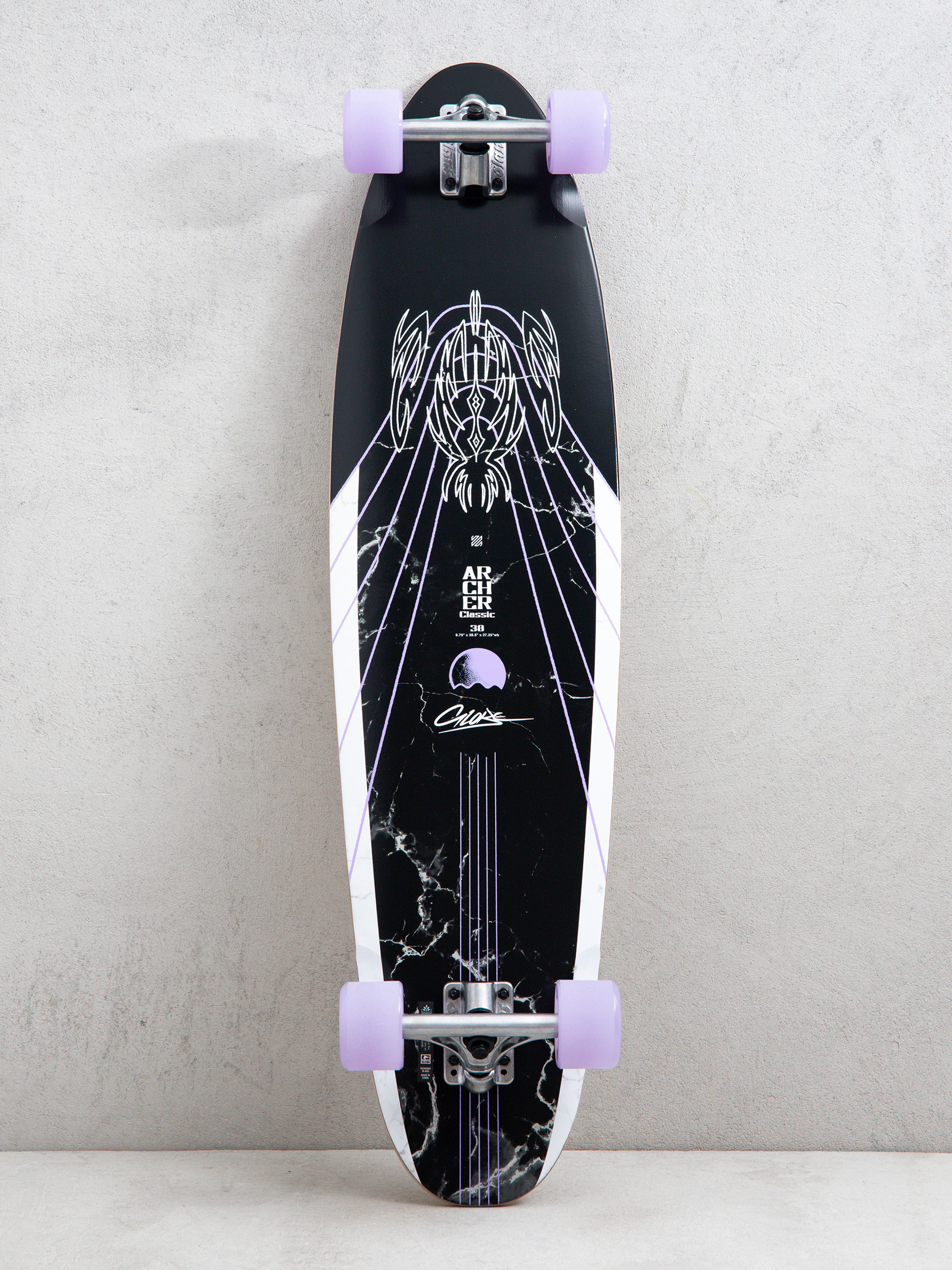 Longboard Globe Archer Classic (bamboo purple)