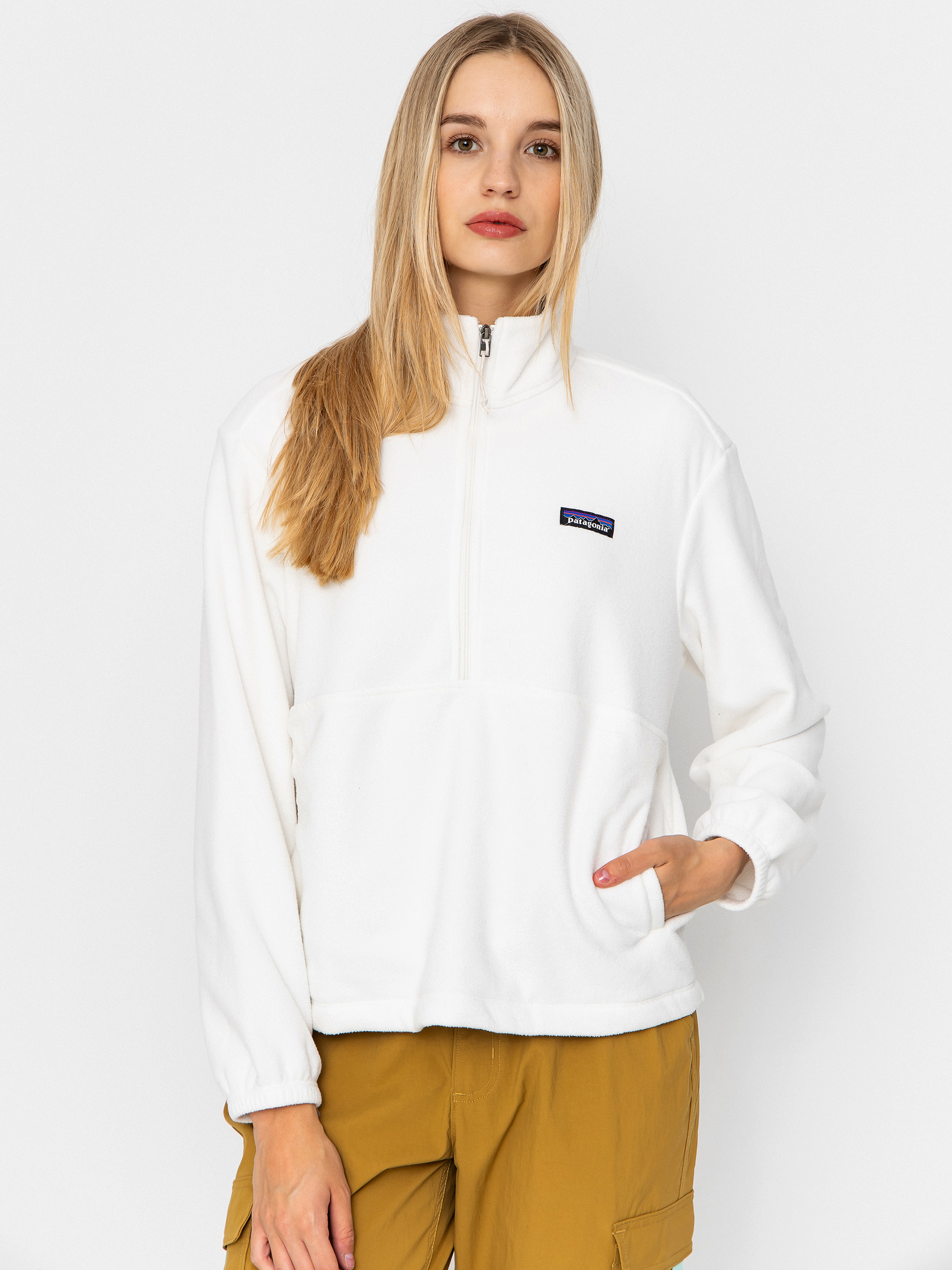Flísová mikina Patagonia Micro D 1/2 Zip Wmn