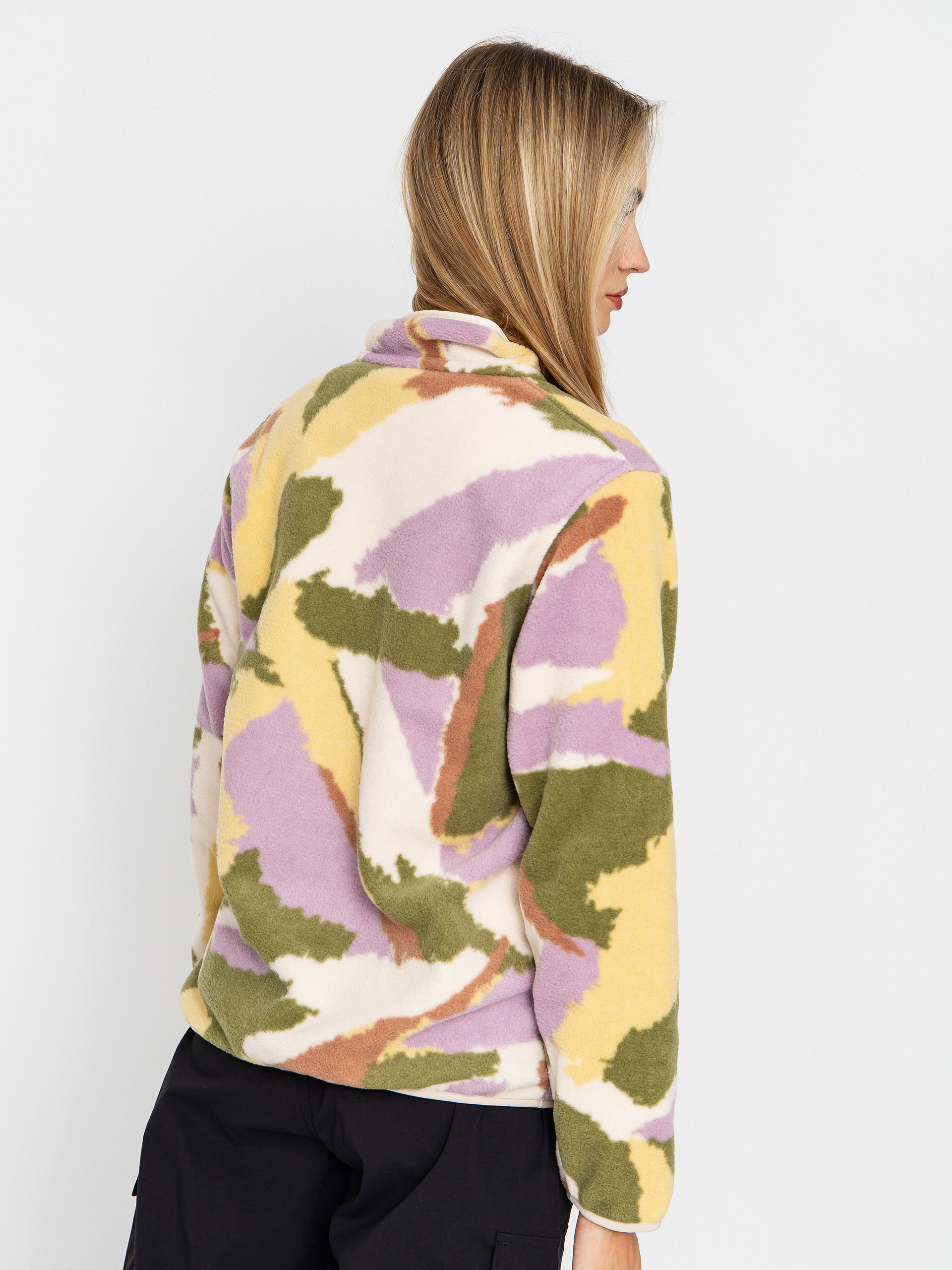 Dámsky Flísová mikina Patagonia Lightweight Synchilla Snap T (sunshine/natural)