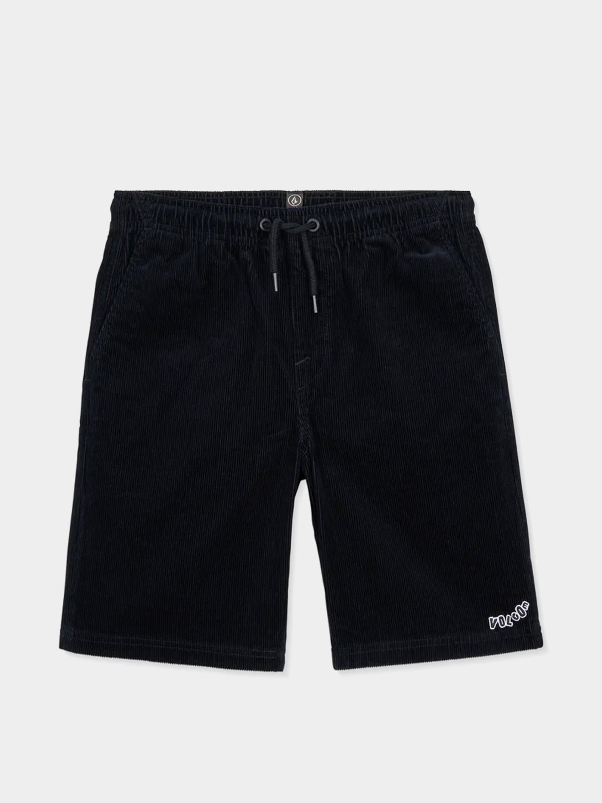 Kraťasy Volcom Outer Spaced Ew Cord JR (black)