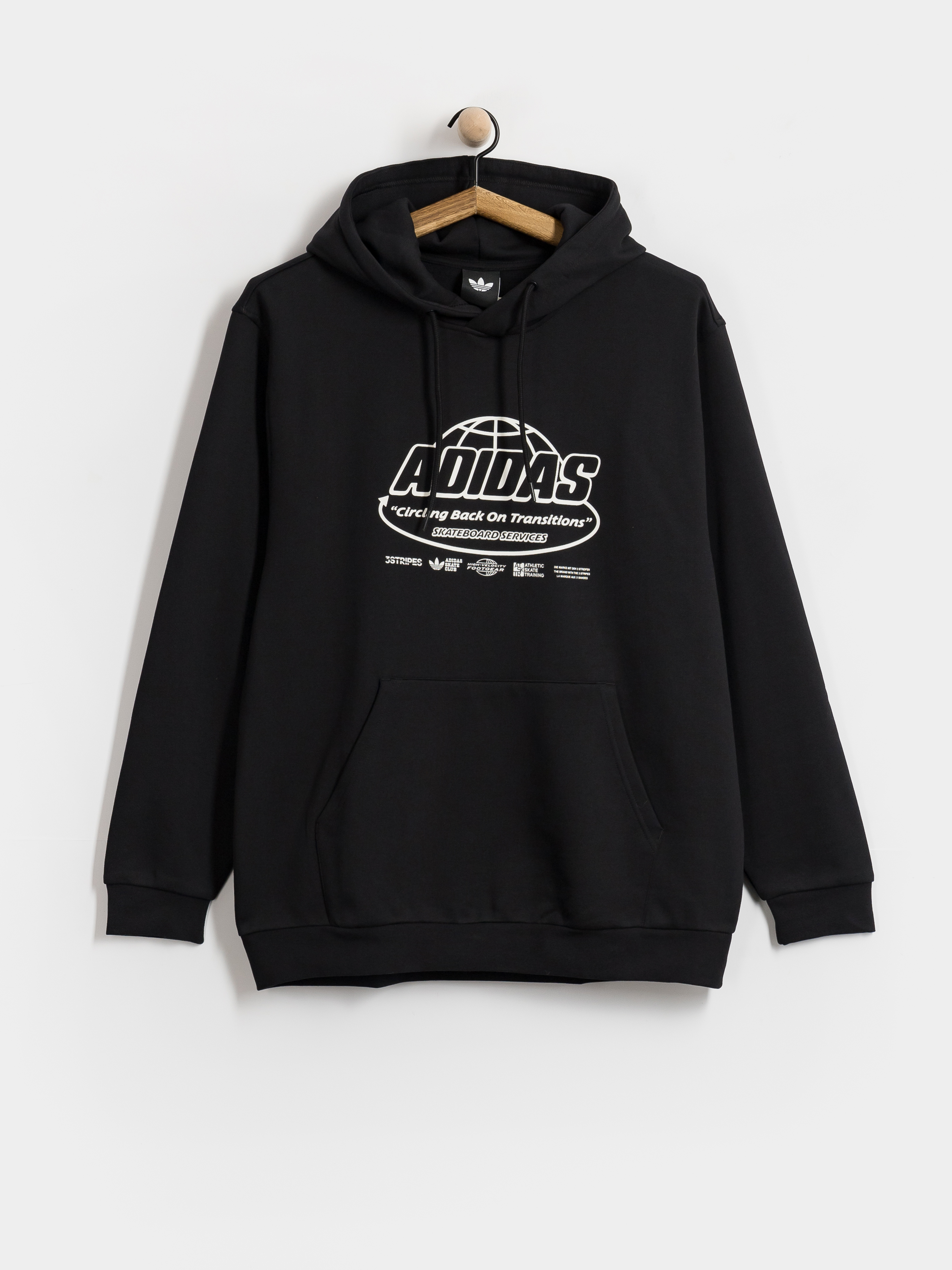 Mikina s kapucu0148ou adidas Skt Adi Cor HD (black)
