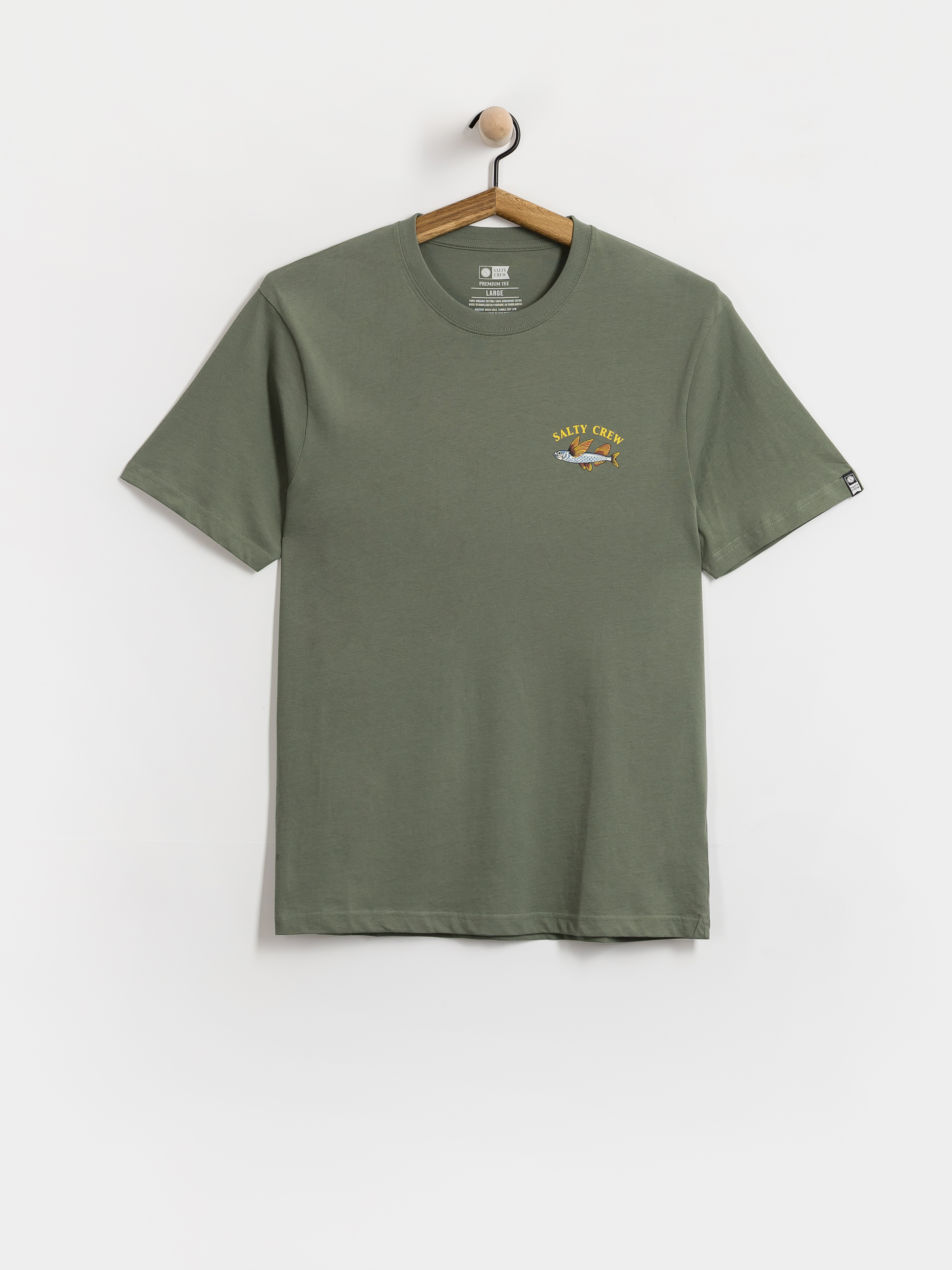 Tričko Salty Crew Fly Home (laurel wreath)