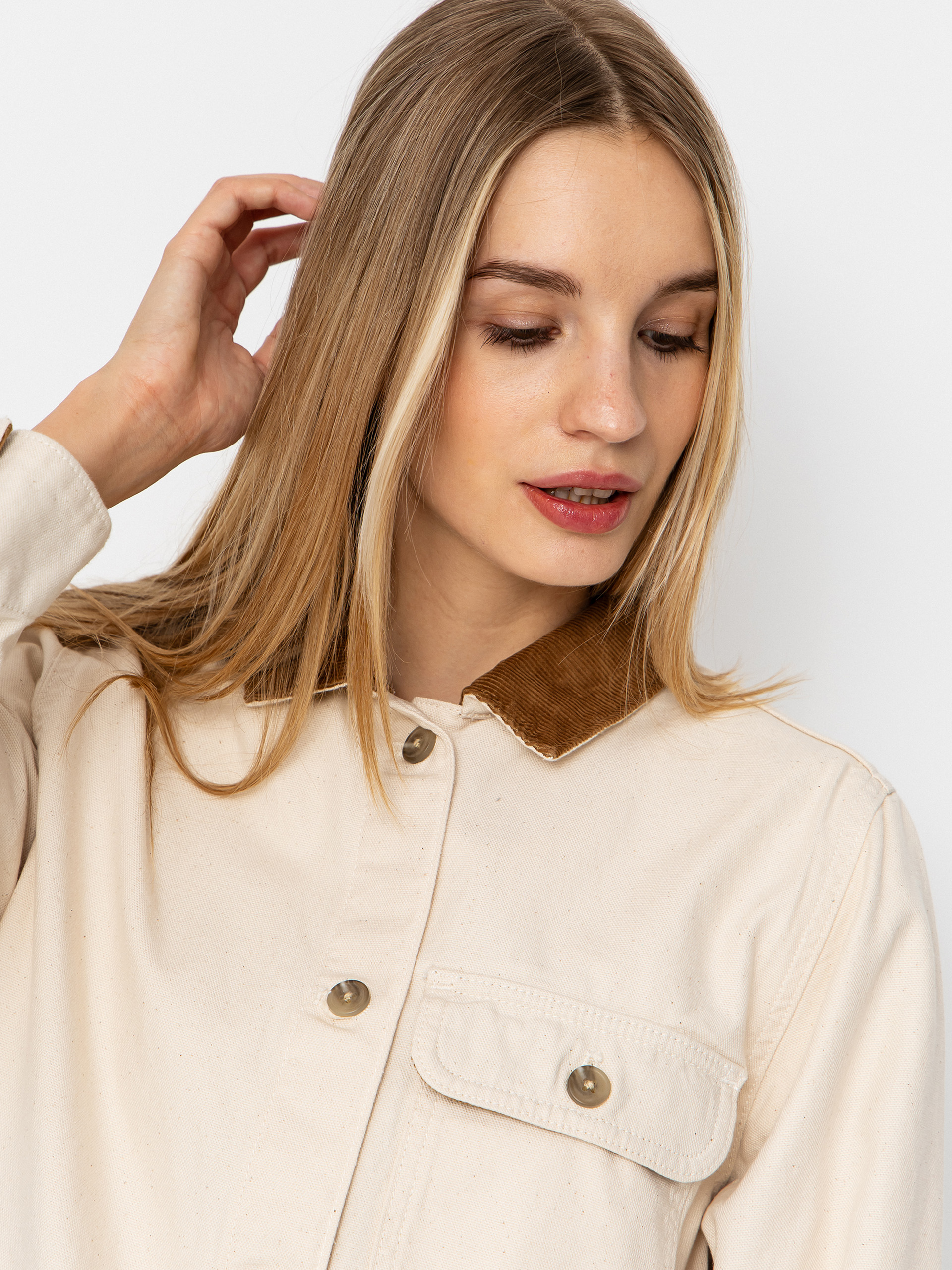 Bunda Patagonia Point Reyes Coat Wmn (undyed natural)