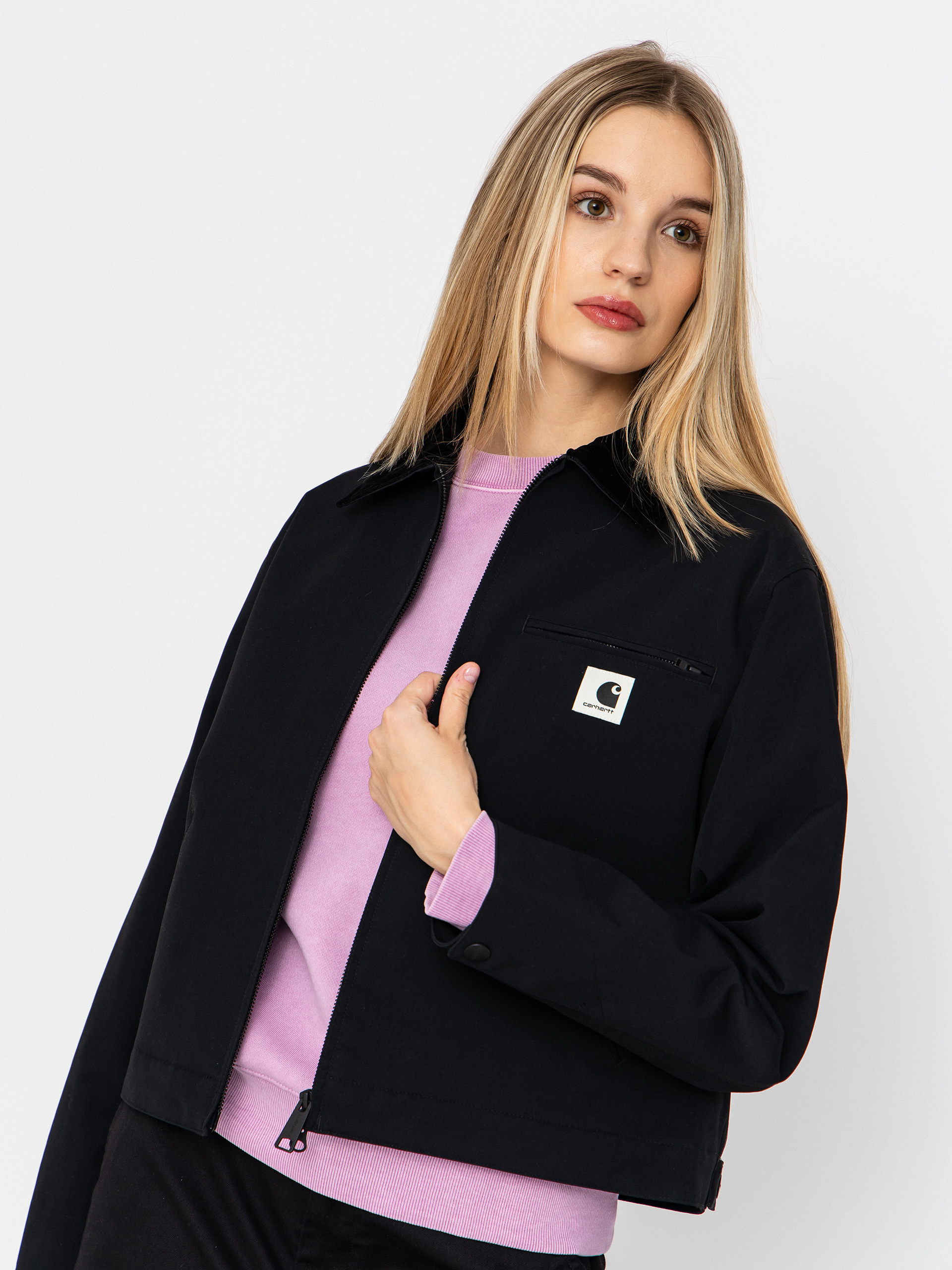 Bunda Carhartt WIP Newkirk Summer Wmn (black/black)