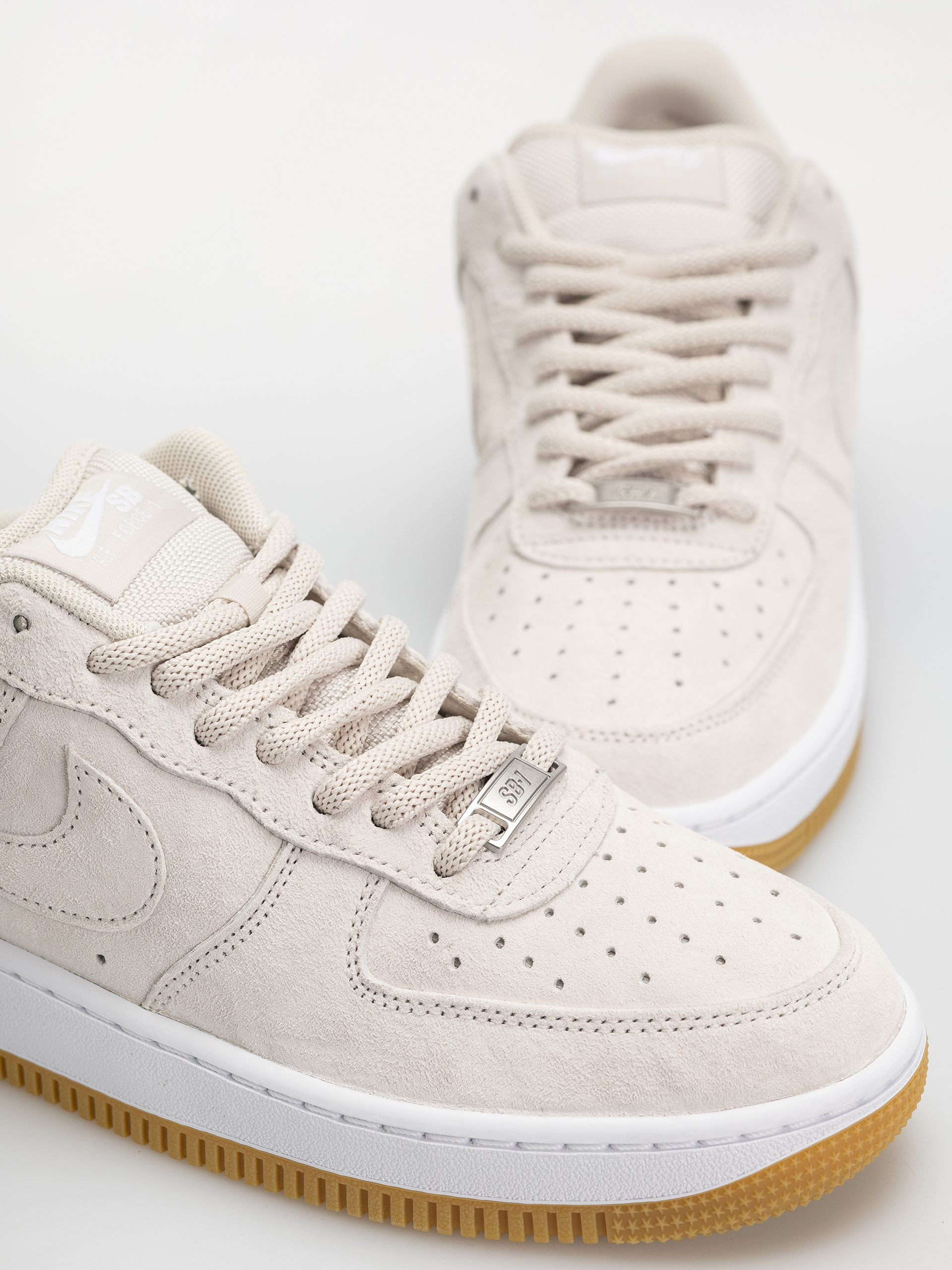 Topánky Nike SB Air Force 1 (lt orewood brn/lt orewood brn/white)