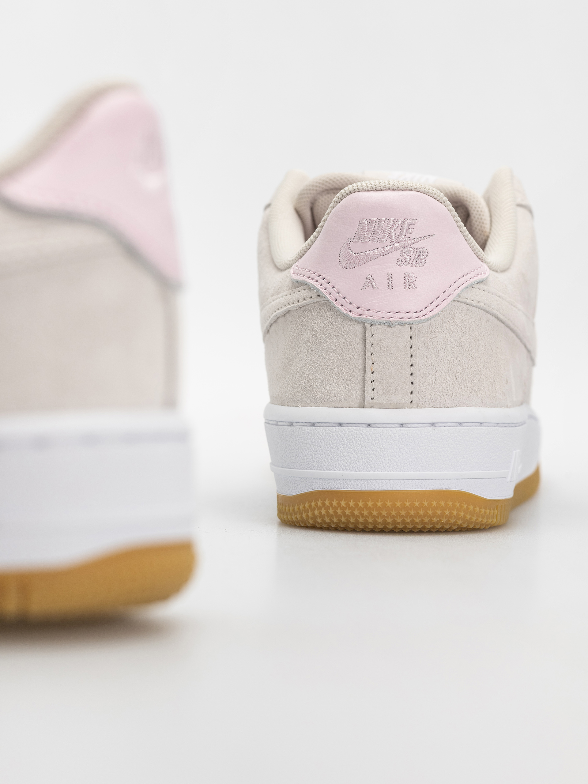 Topánky Nike SB Air Force 1 (lt orewood brn/lt orewood brn/white)