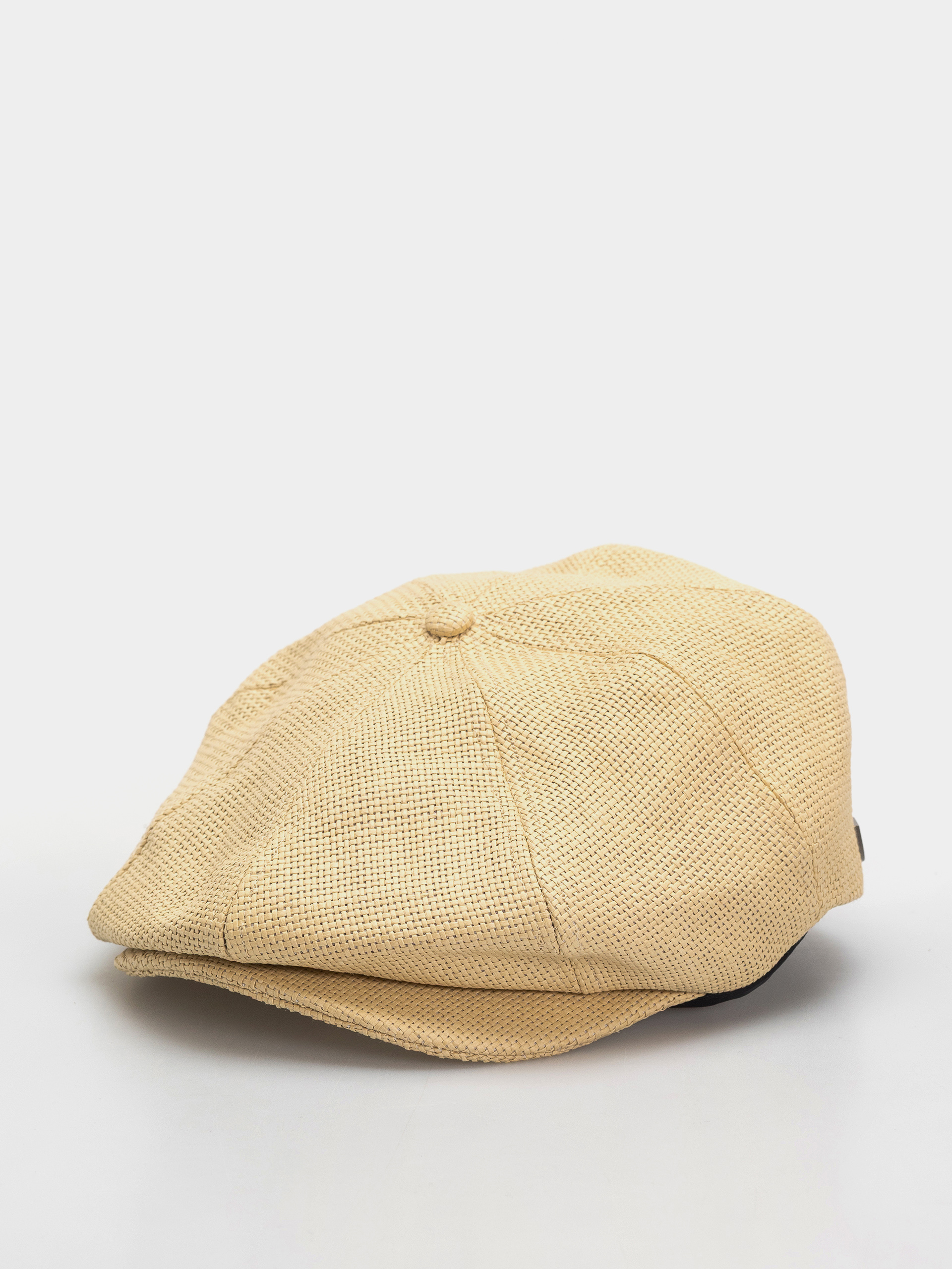 Klobu00fak so u0161iltom Brixton Brood Lw Snap Cap (dark tan straw)
