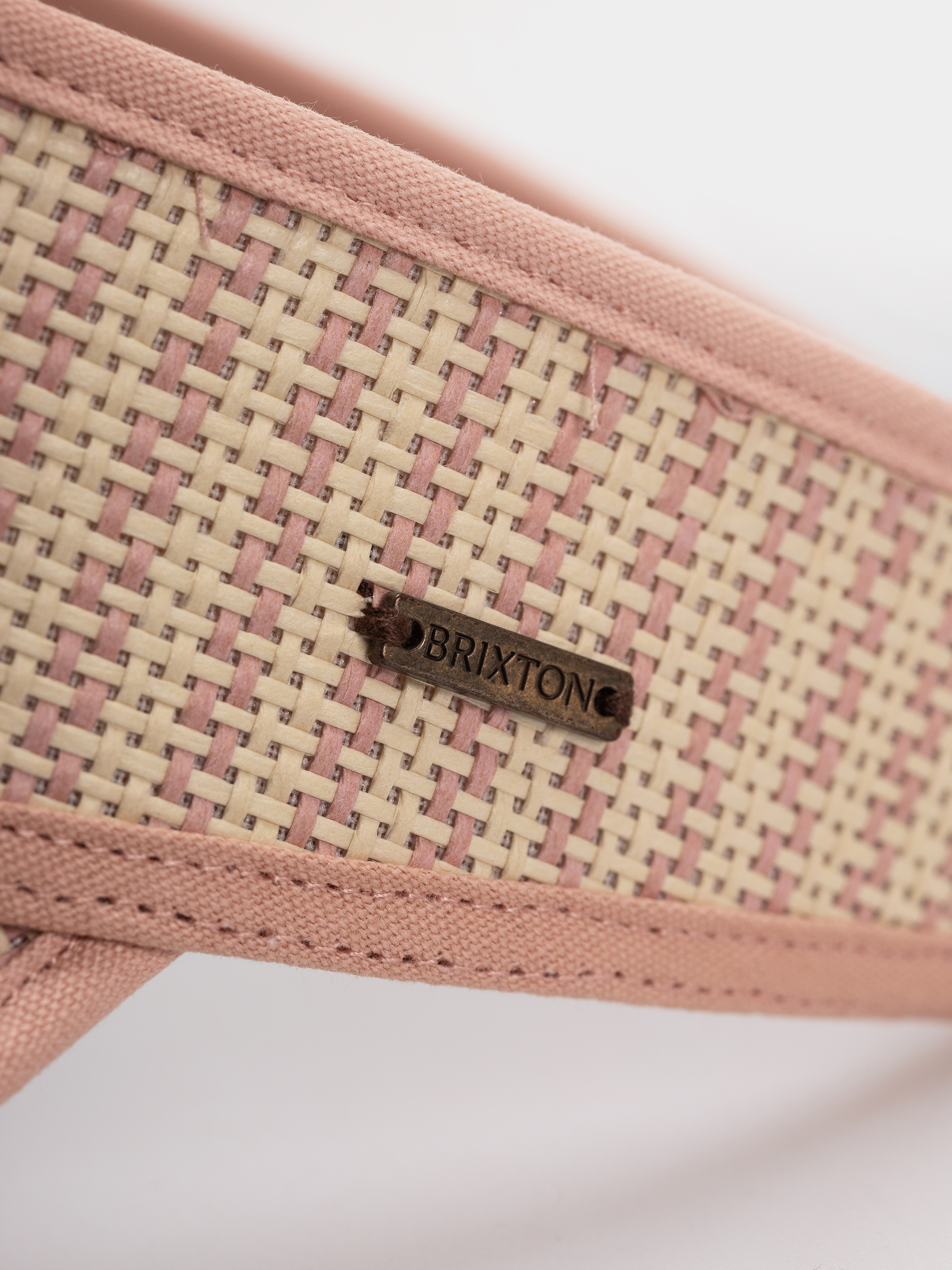 Šiltovka Brixton Newport Straw Visor Wmn (italian clay natural)