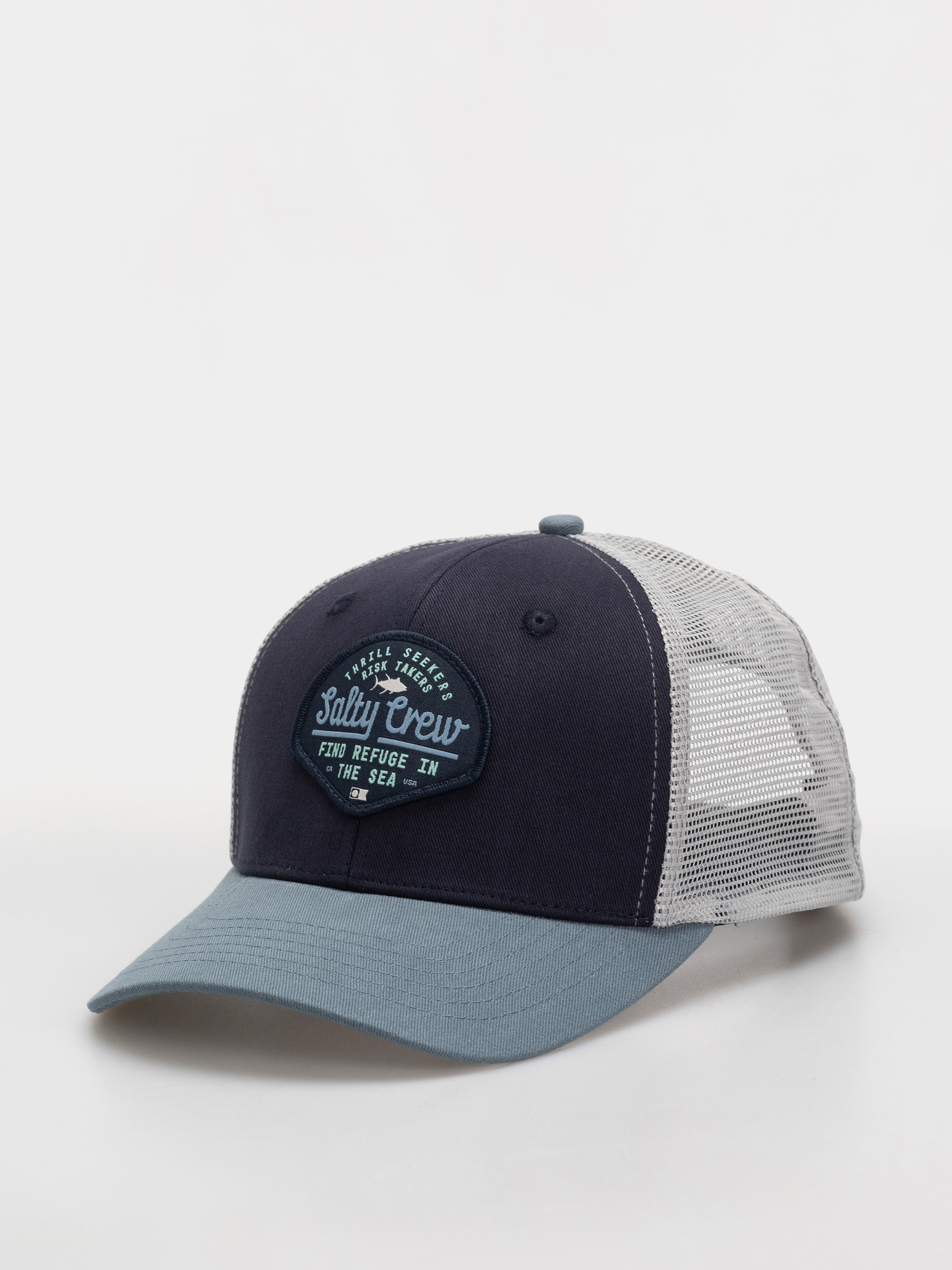 Šiltovka Salty Crew Border Trucker (navy/slate)