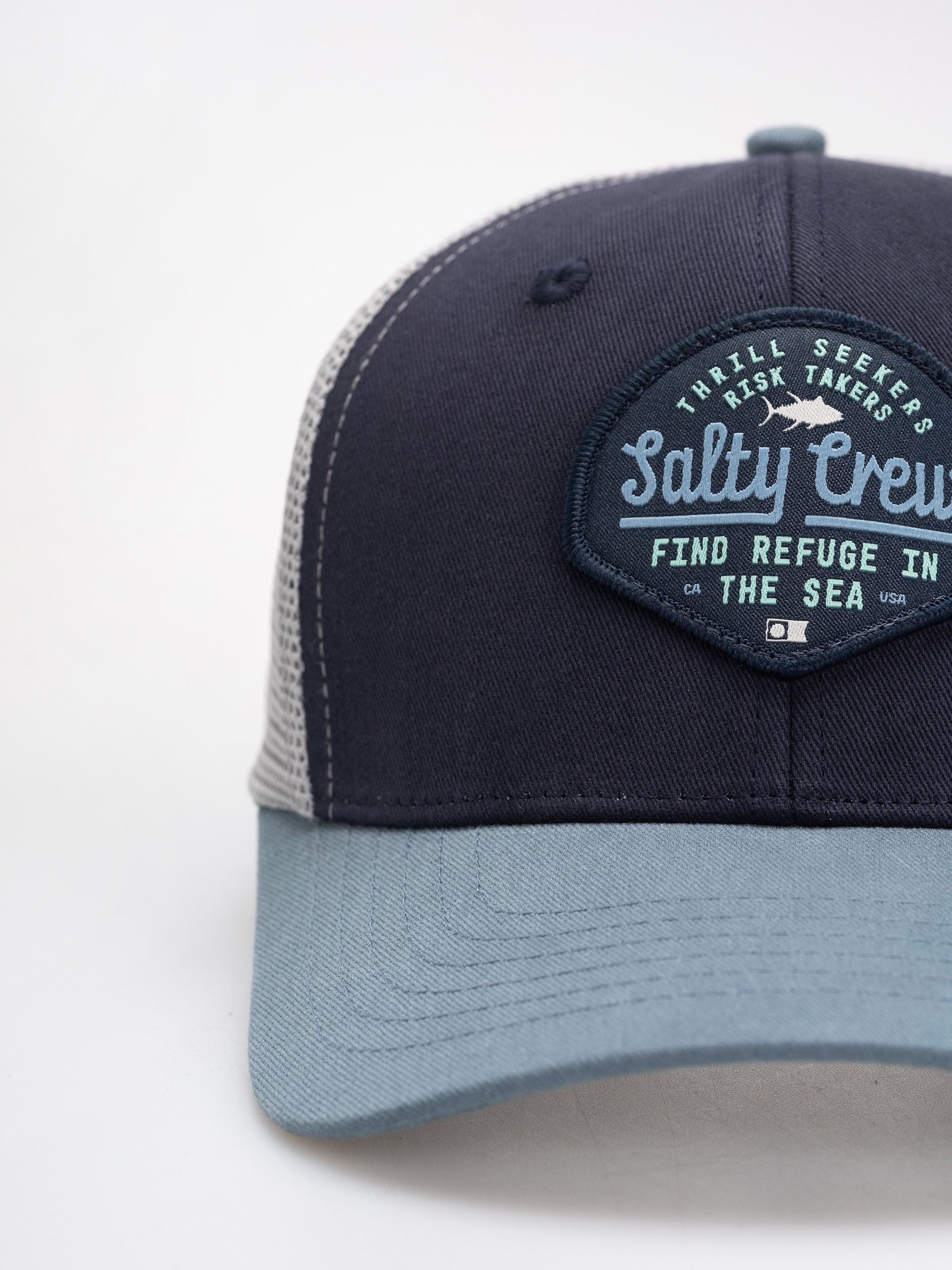 Šiltovka Salty Crew Border Trucker (navy/slate)