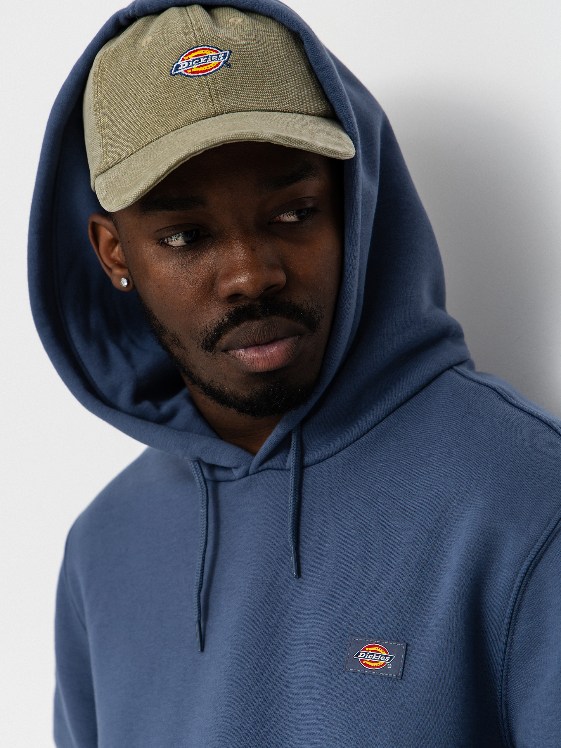 Mikina s kapucňou Dickies Oakport HD (retro indigo)