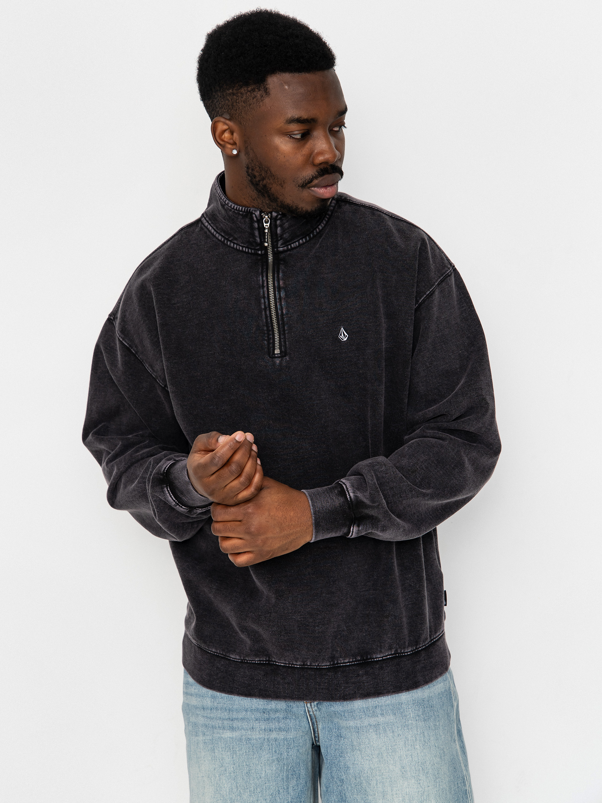 Mikina Volcom Single Stone Quarter ZIP