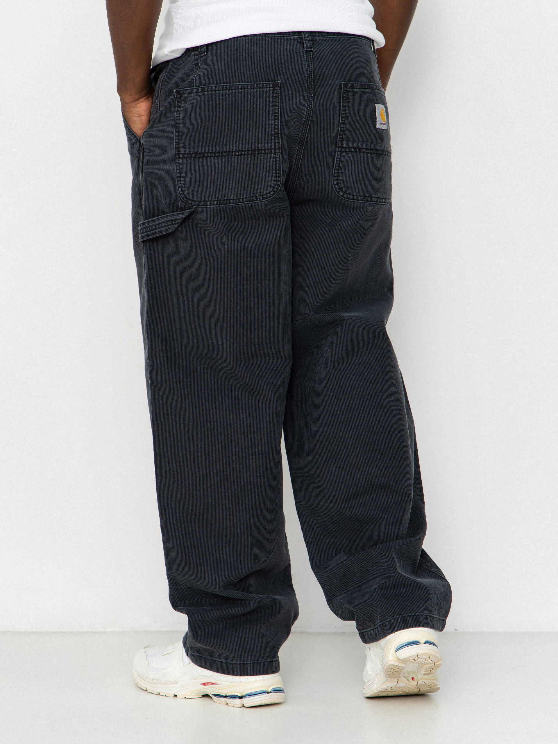 Nohavice Carhartt WIP Parrish (obsidian)